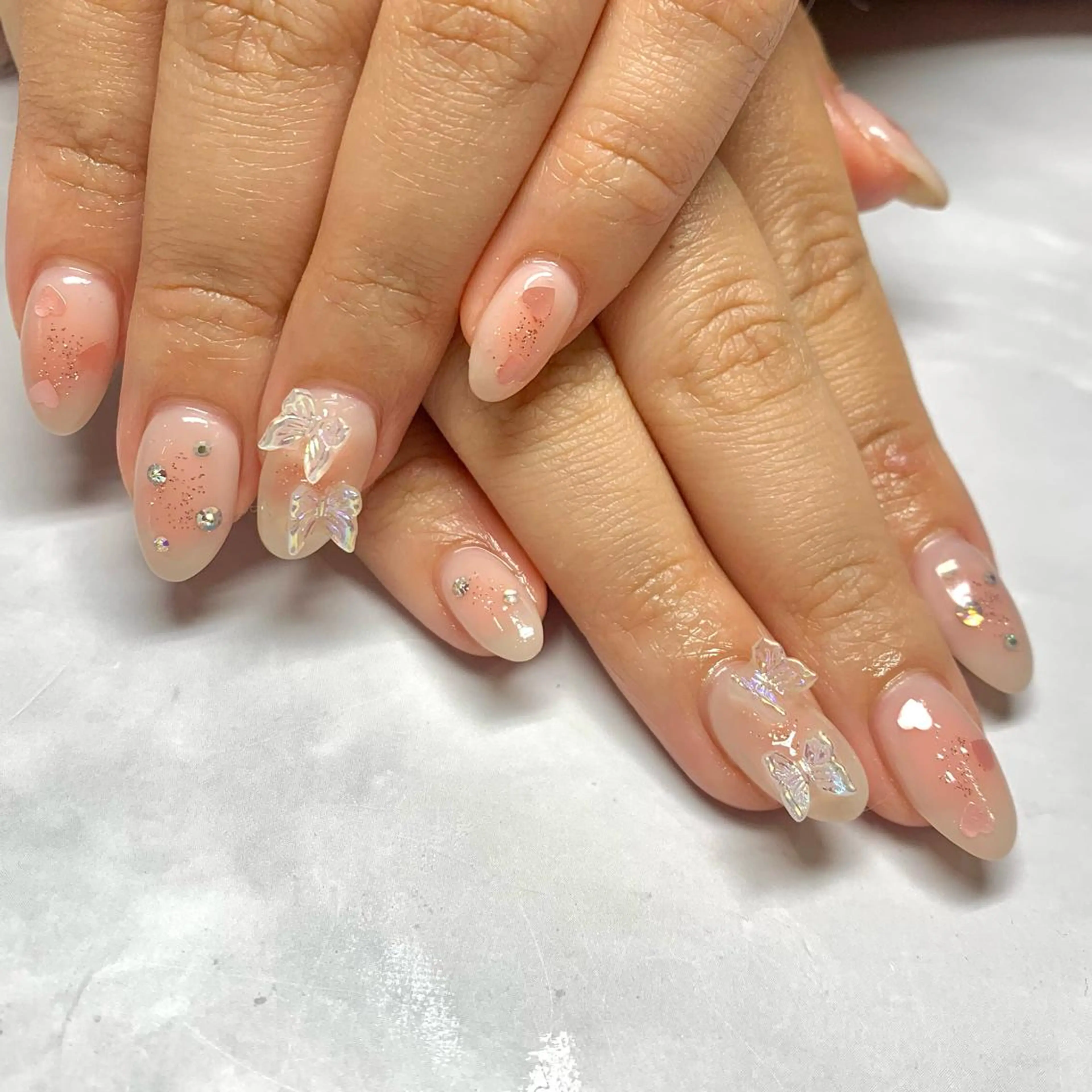 ネイル ハンドネイル foot¥4980 🫧new moonのネイルデザイン
