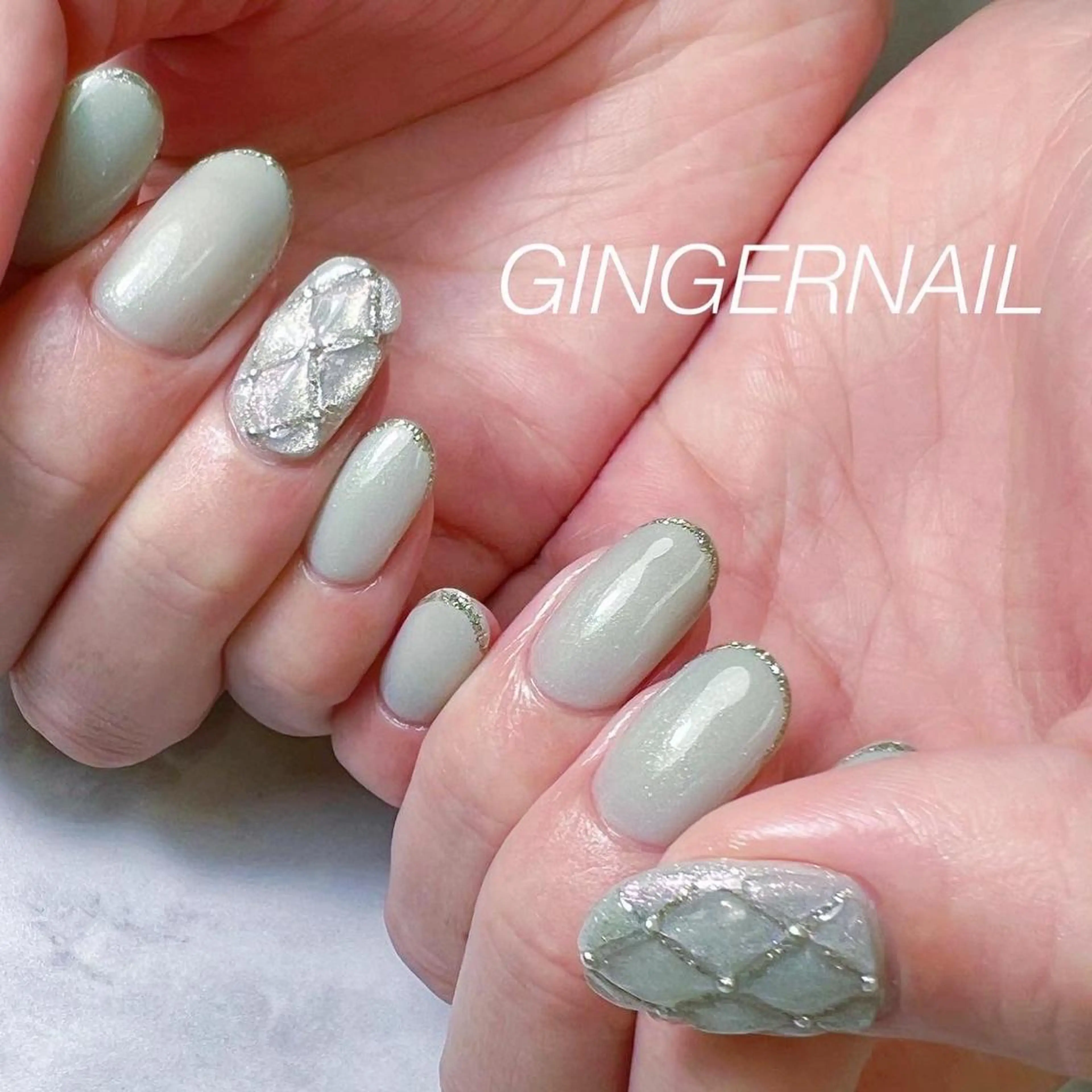 ネイル ハンドネイル ハンドケア 代々木 GINGERNAILのネイルデザイン