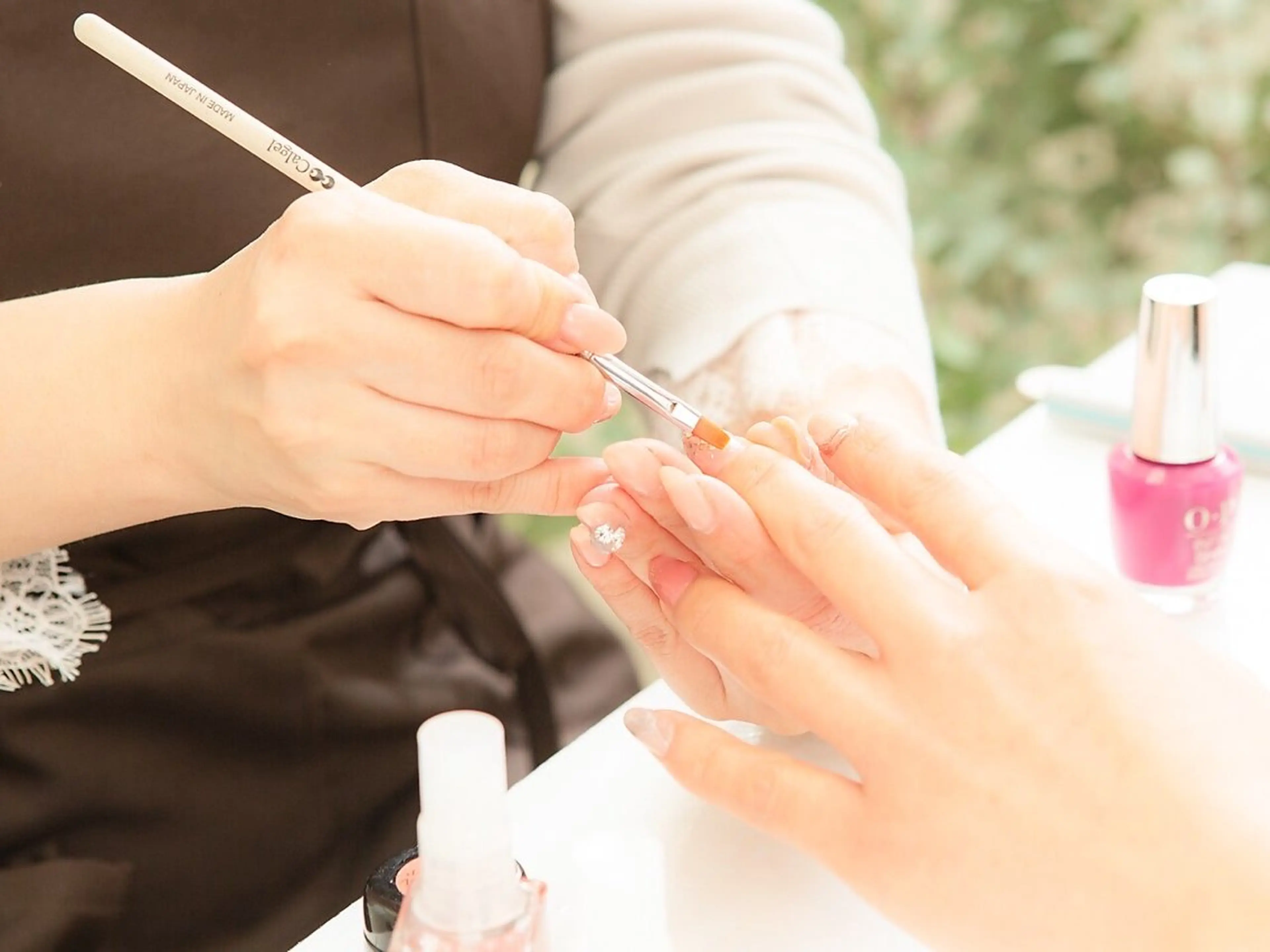 【初回ジェルオフ無料♪】クリアベース（マットコートも可）　¥3500の写真