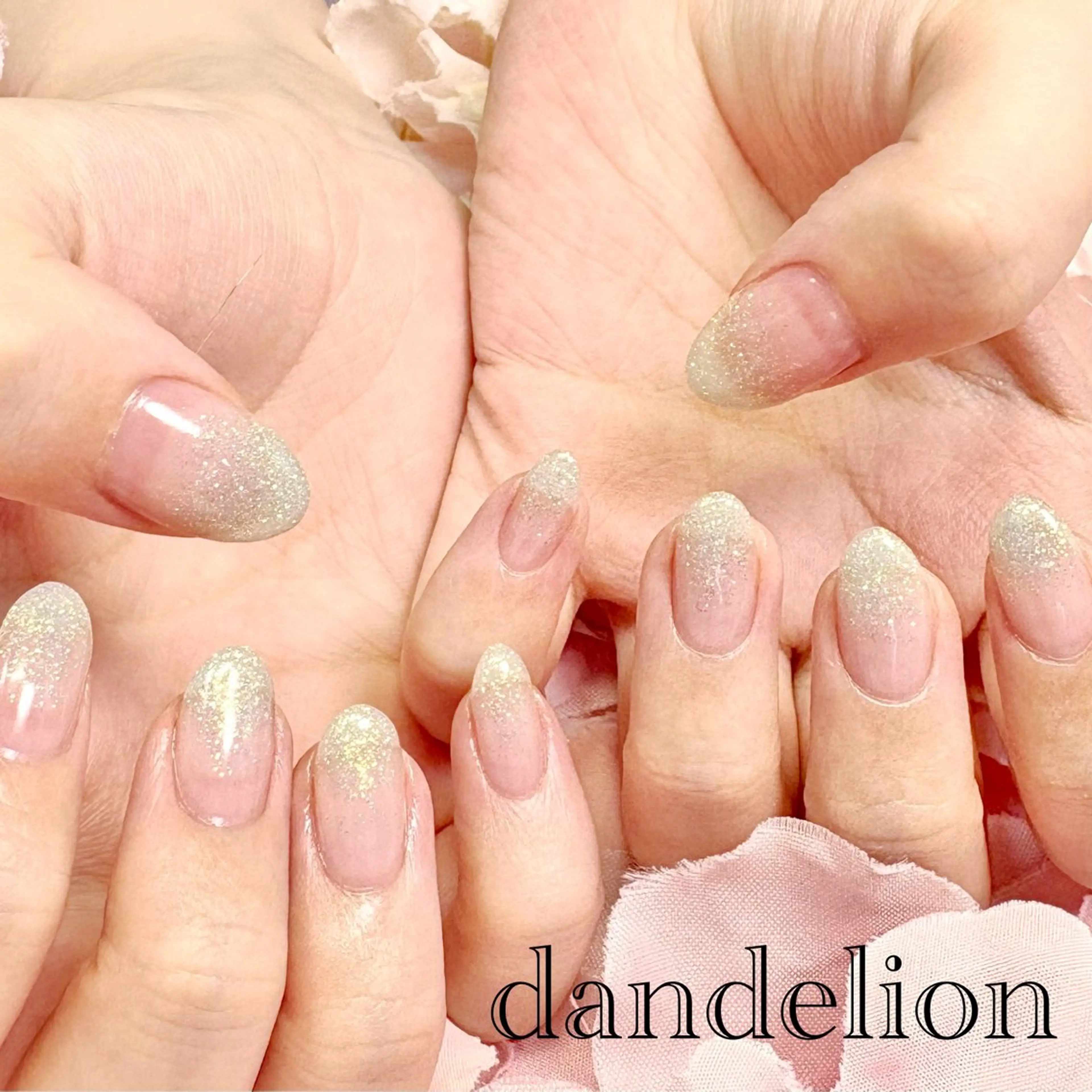 ネイル ハンドネイル ハンドケア dandelion ダンデライオンのネイルデザイン