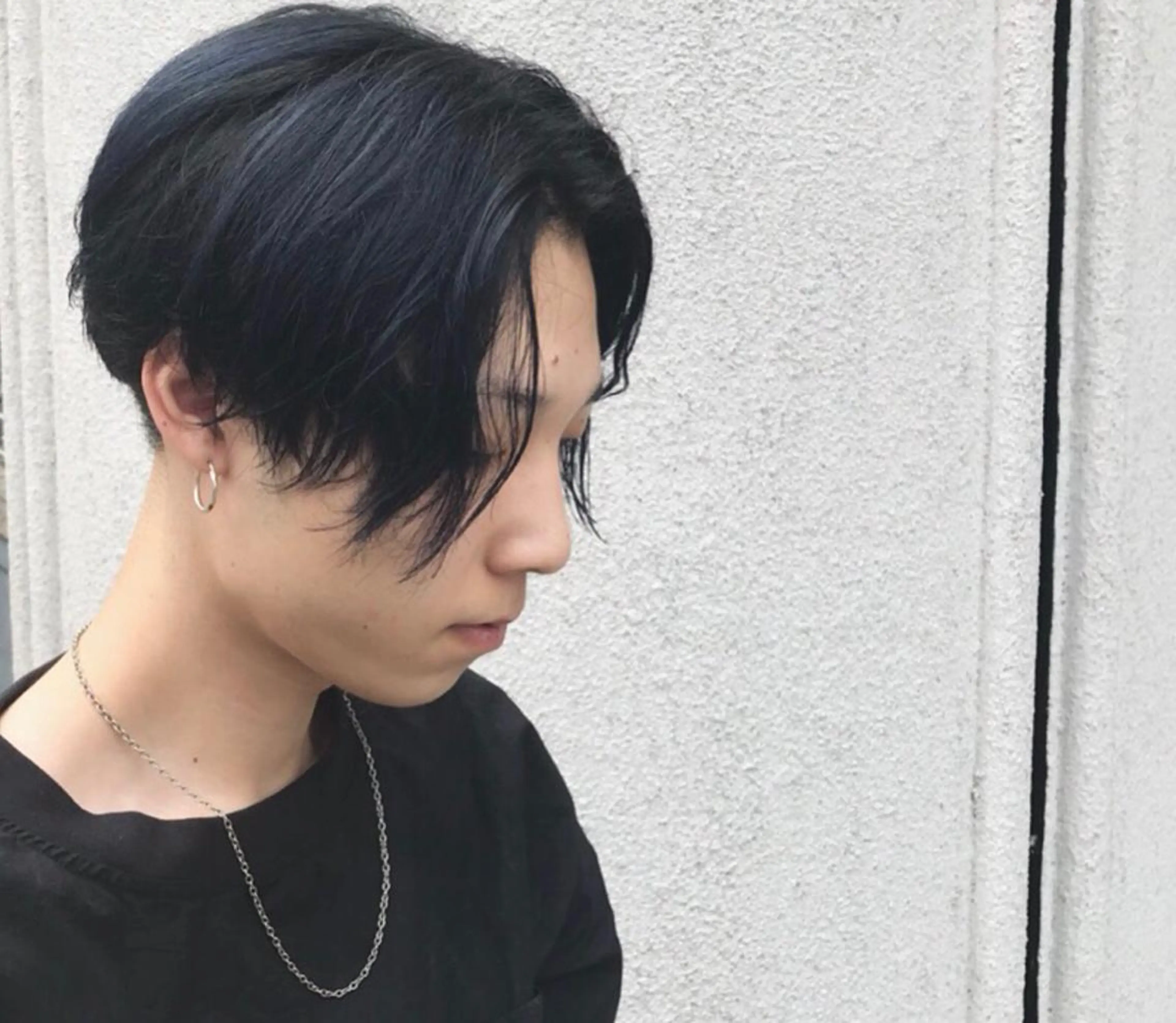 ショート カラー メンズ tonari 梅田、中崎町のヘアスタイル