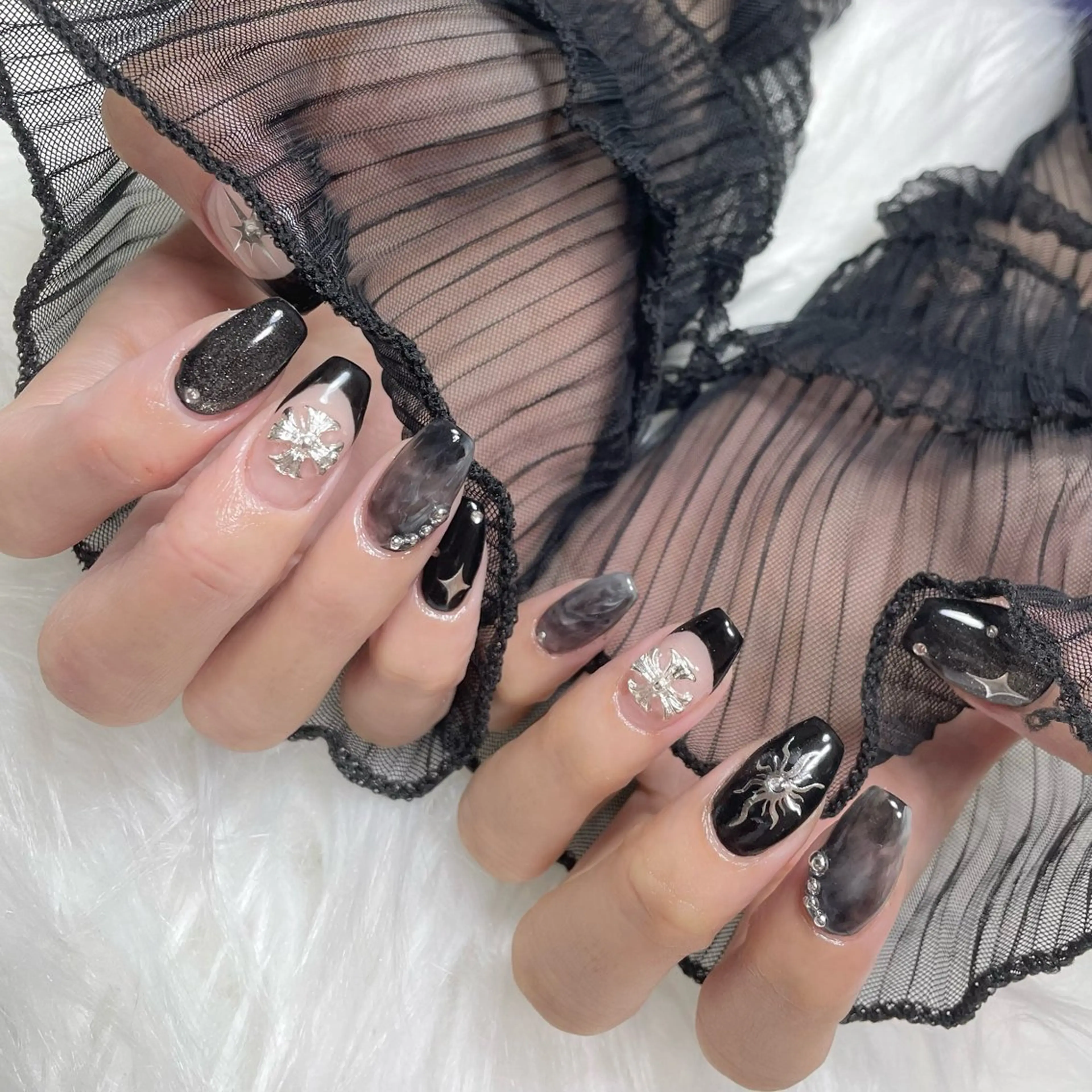 ネイル 冬ネイル クリスマス h's dazz harukaのネイルデザイン