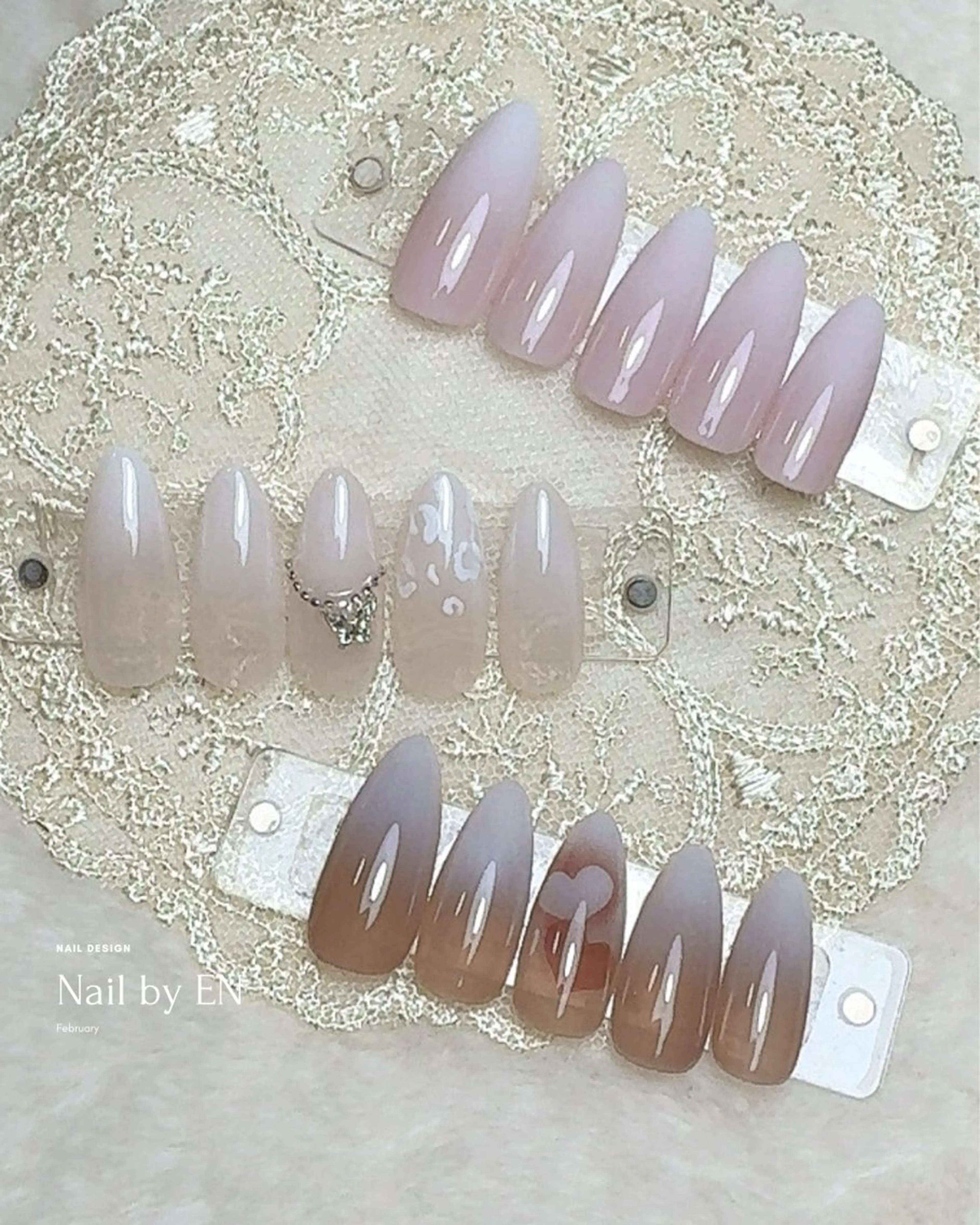 ネイル グラデーション シンプルネイル Nail by EN*Namiのネイルデザイン