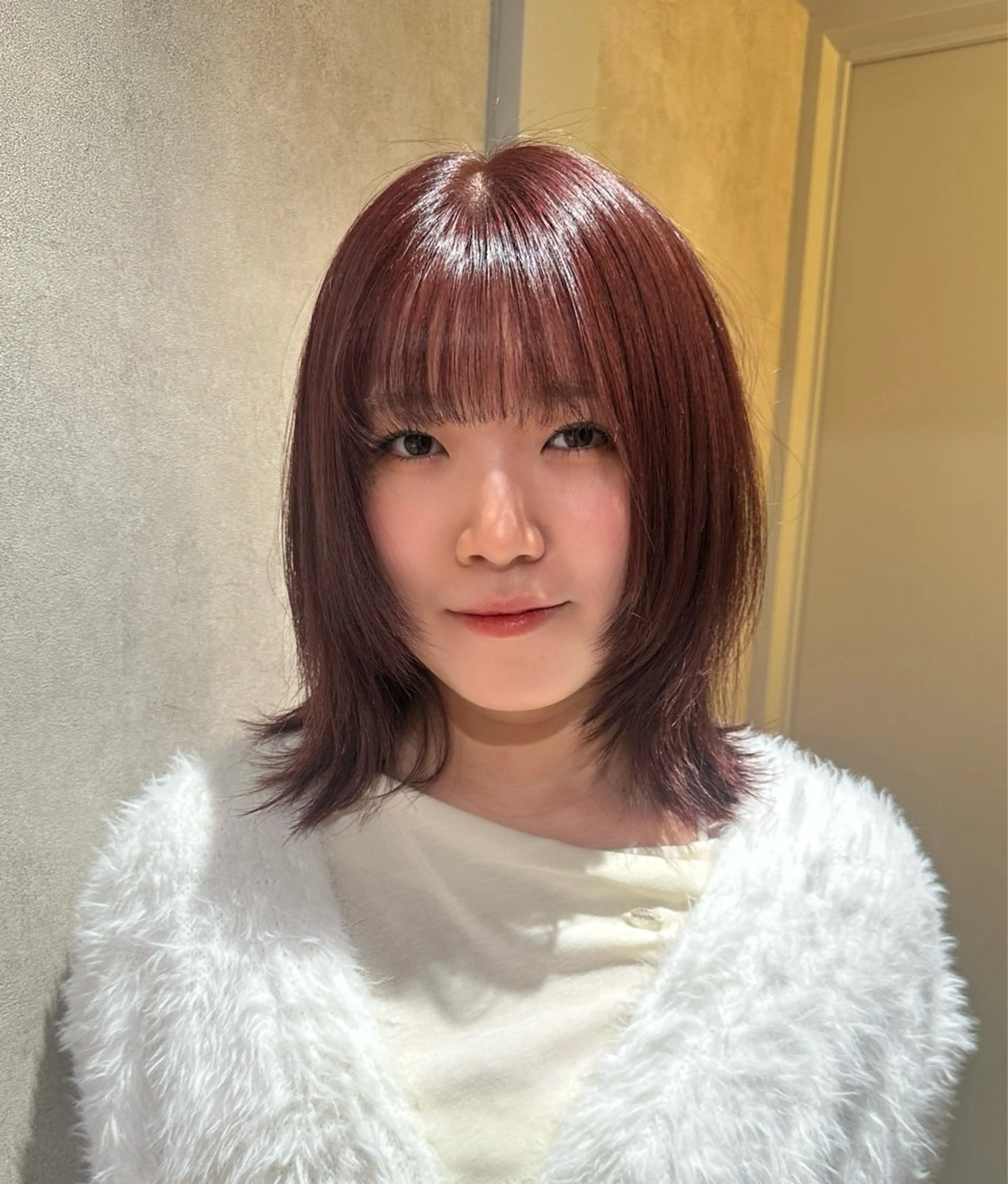 ミディアム ヘアカラー トリートメント ハイトーン🫀 デザイン🪐yumeのヘアスタイル