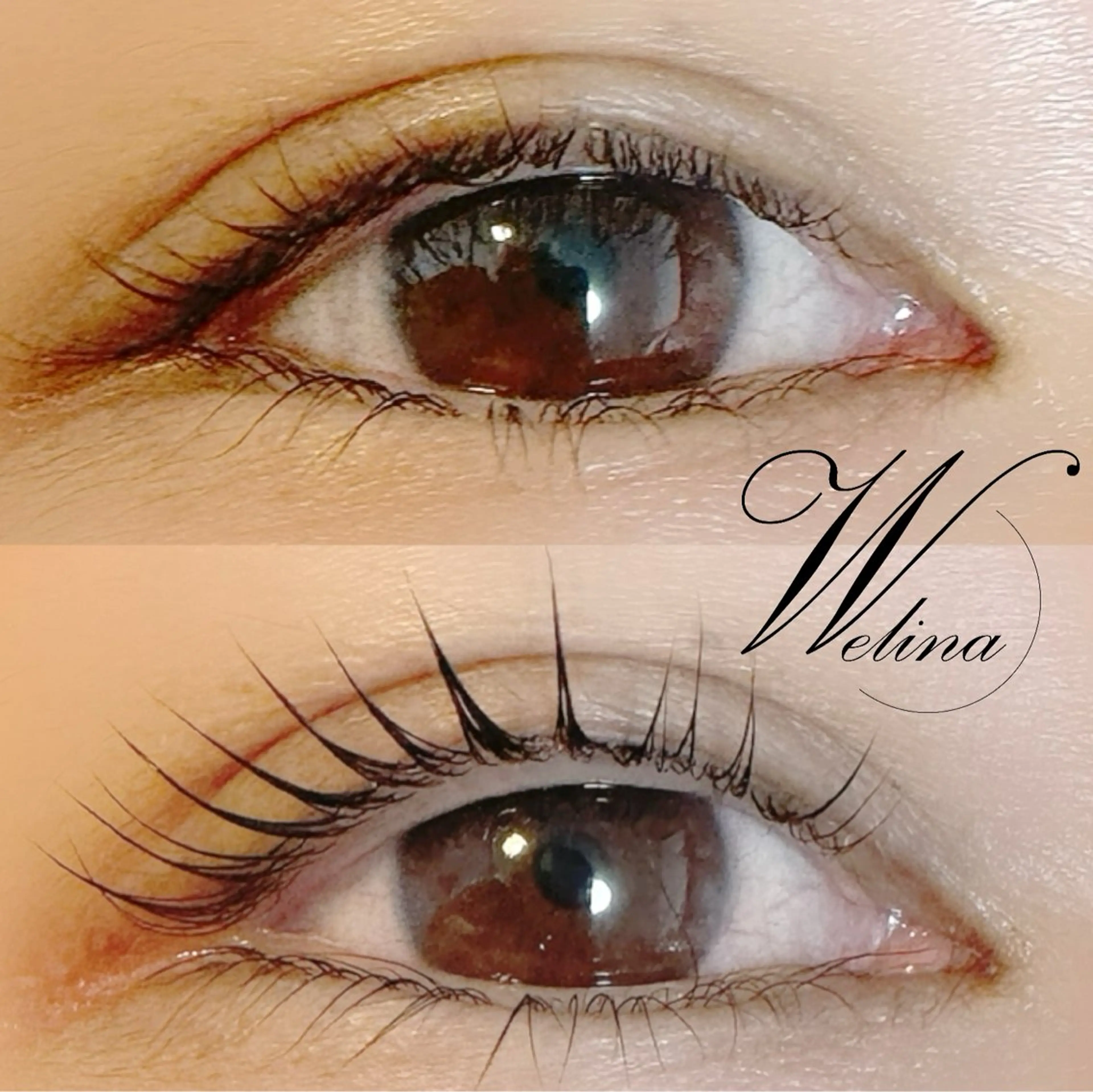 マツエク・マツパ Welina HIROのマツエク・マツパデザイン