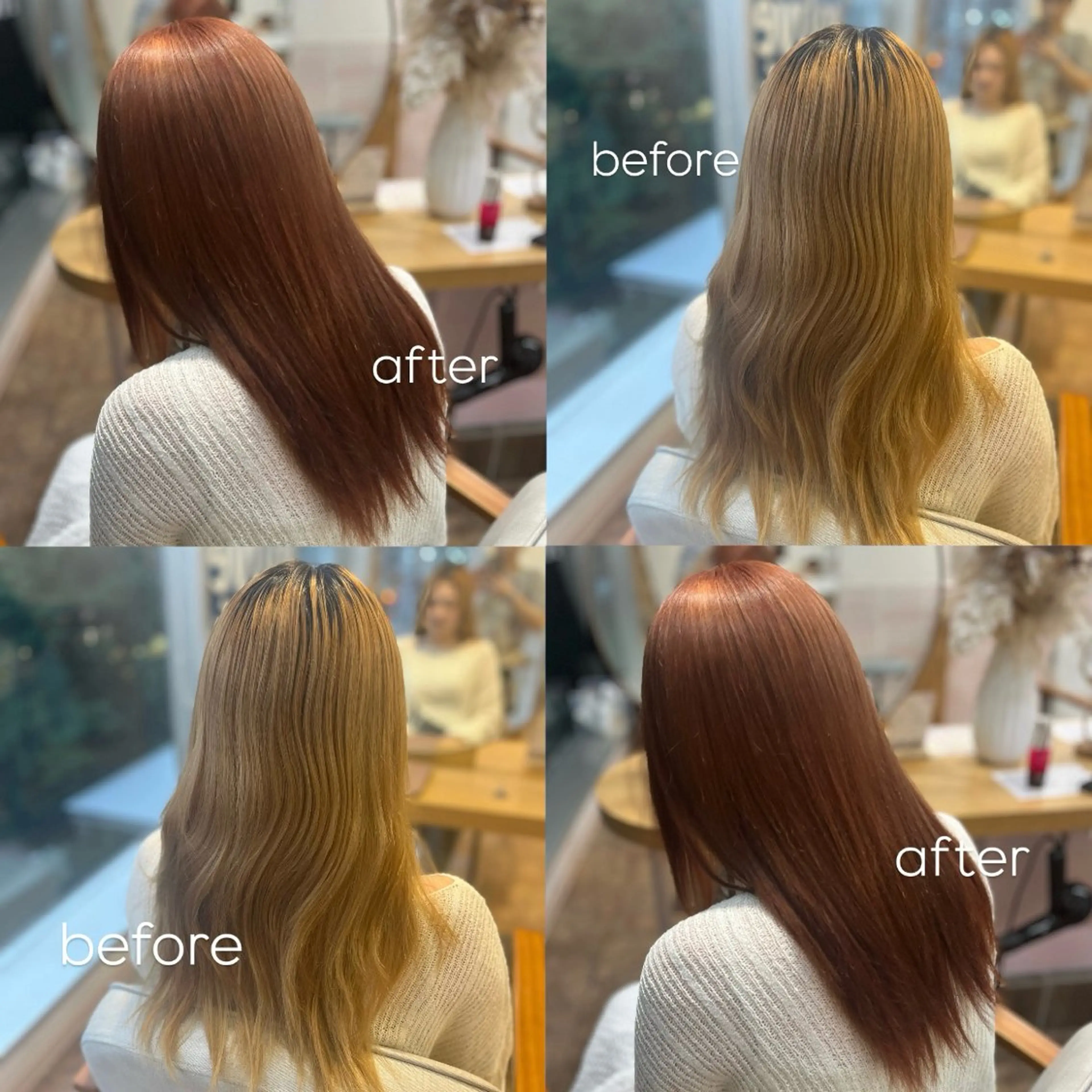 カラー ブラウンカラー オレンジ オレンジブラウン カラーモデル募集中 🫧HONOKAのヘアスタイル