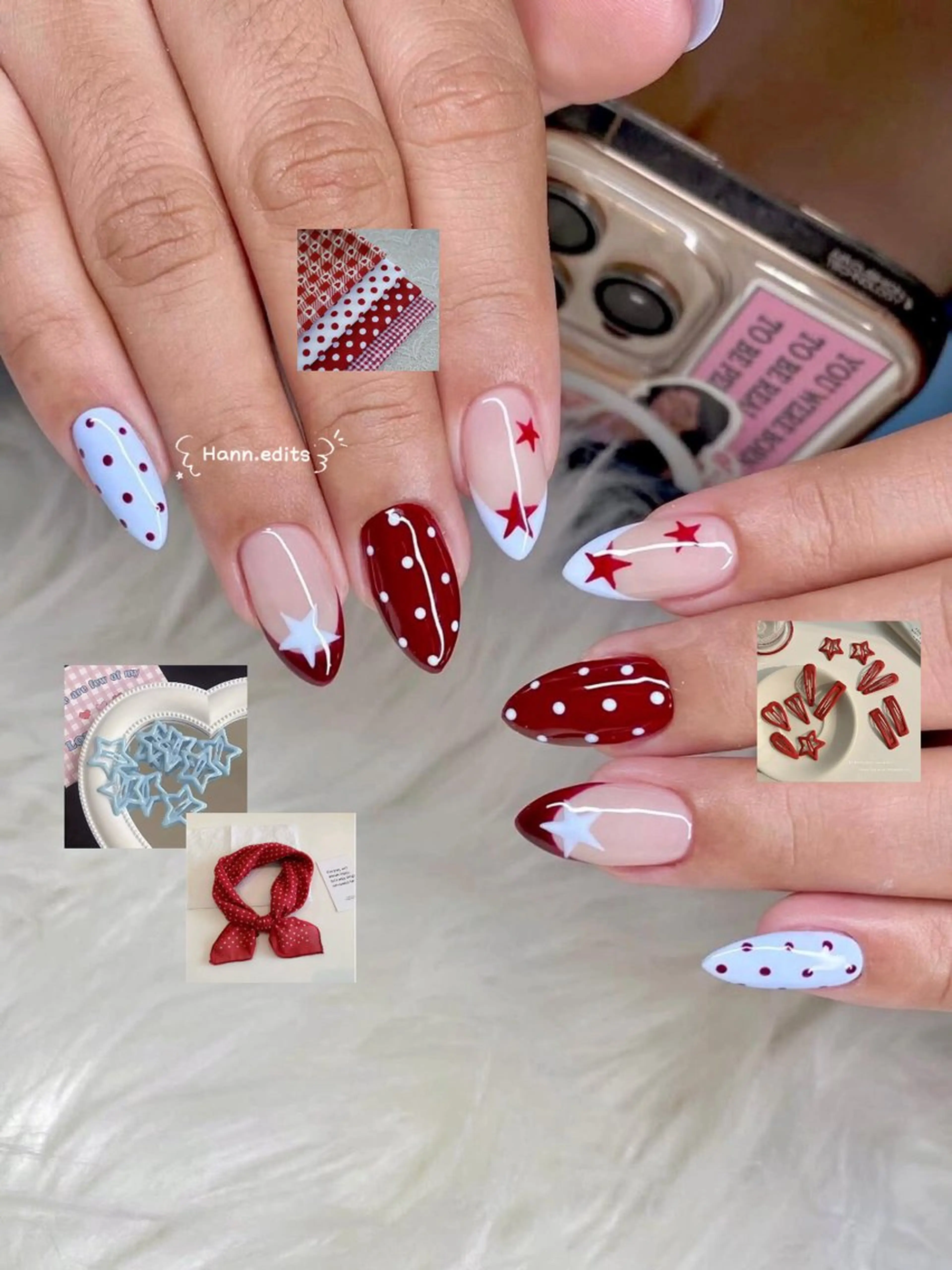 ミディアム 韓国風ヘア ハンドネイル Aila Nail HanChanのネイルデザイン