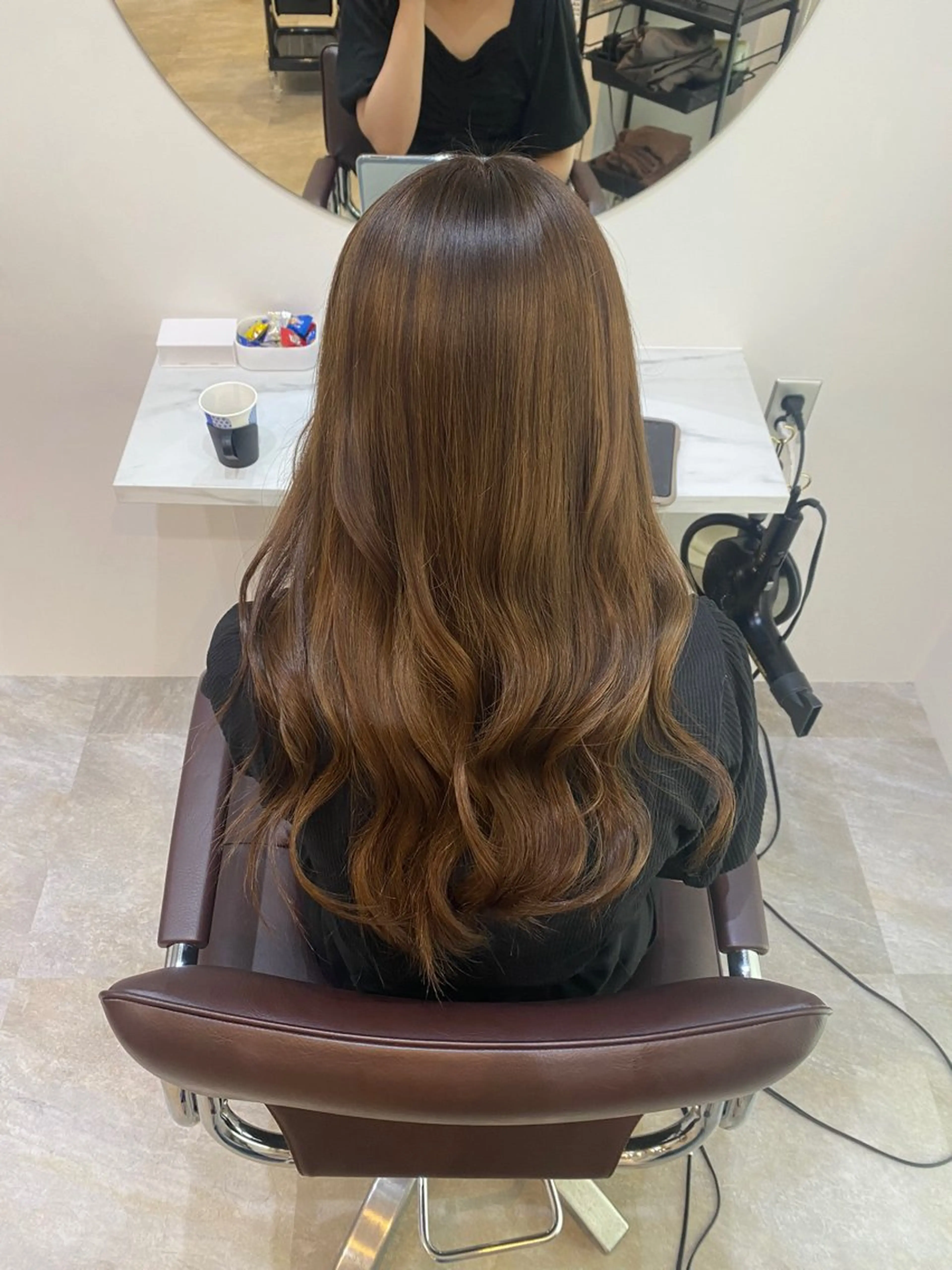 ロング カラー 【髪質改善　艶髪】 布川　莉穂のヘアスタイル