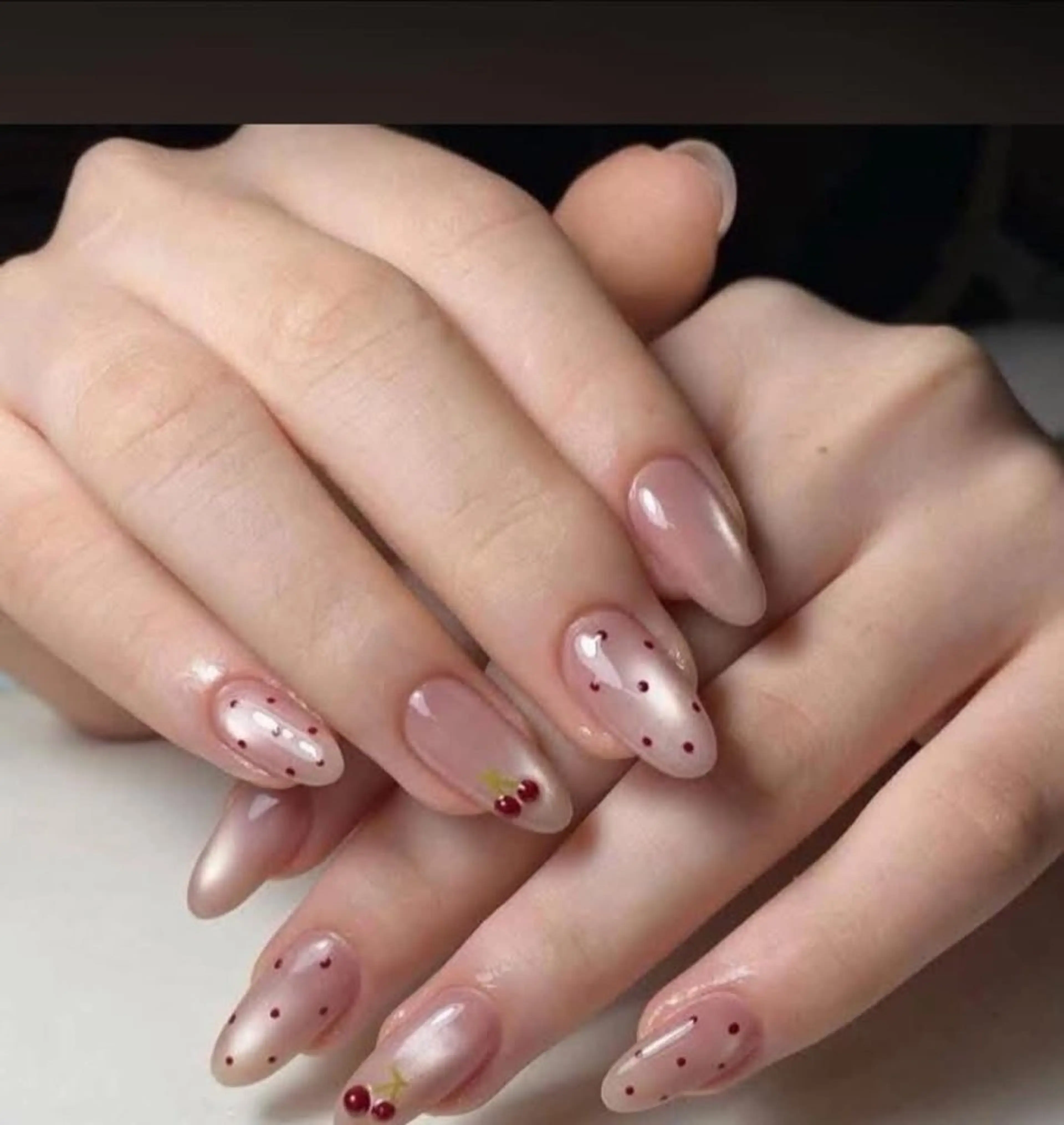 ネイル ジェルネイル 持ち込み ワンカラーネイル ハンドネイル FUJI Nail Salonのネイルデザイン