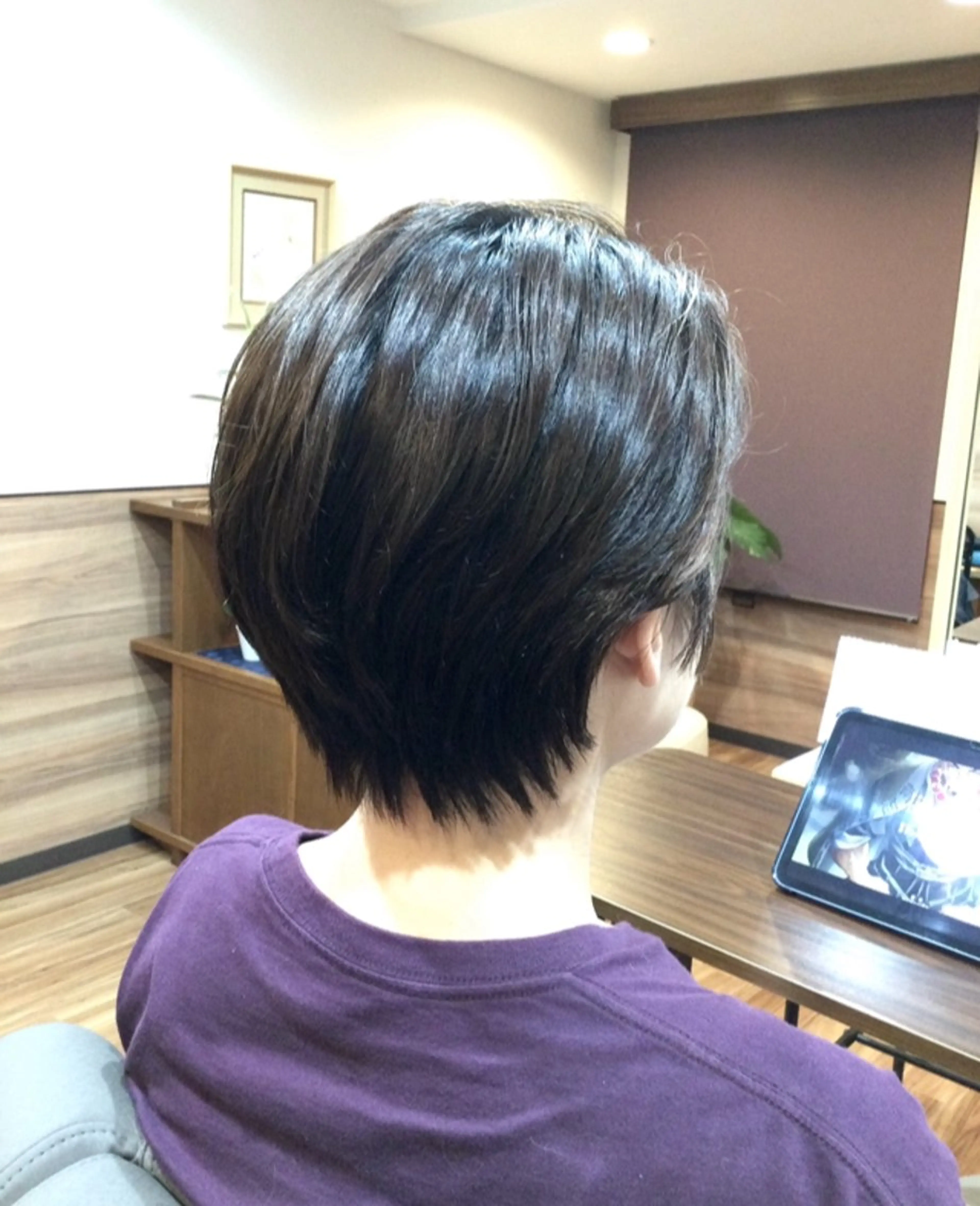 ショート ハンサムショート ショートヘア カット Annon プライベートサロンのヘアスタイル