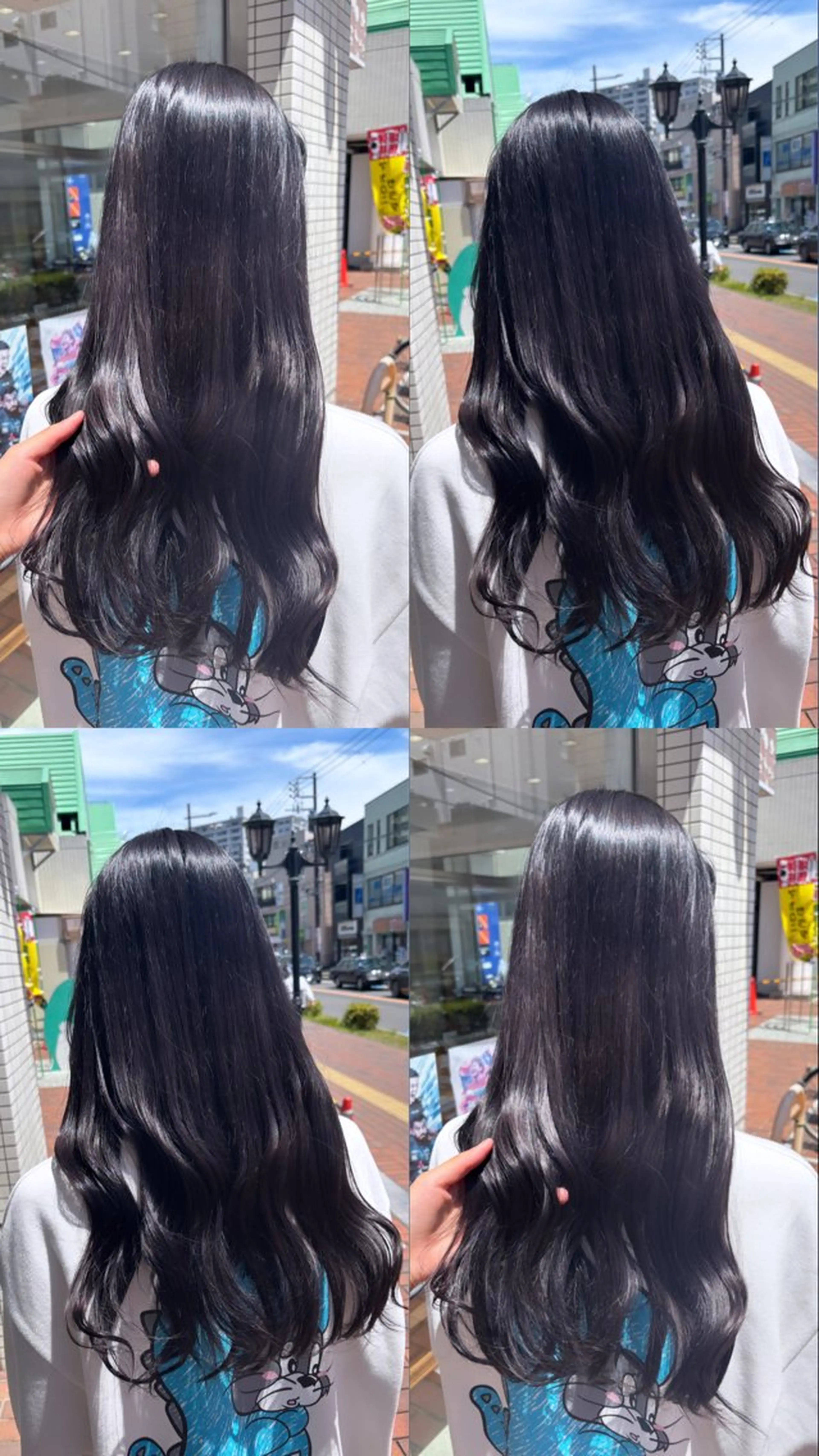 カラー ヘアカラー トリートメント 🩶相模大野透明感 カラーSAKURAのヘアスタイル