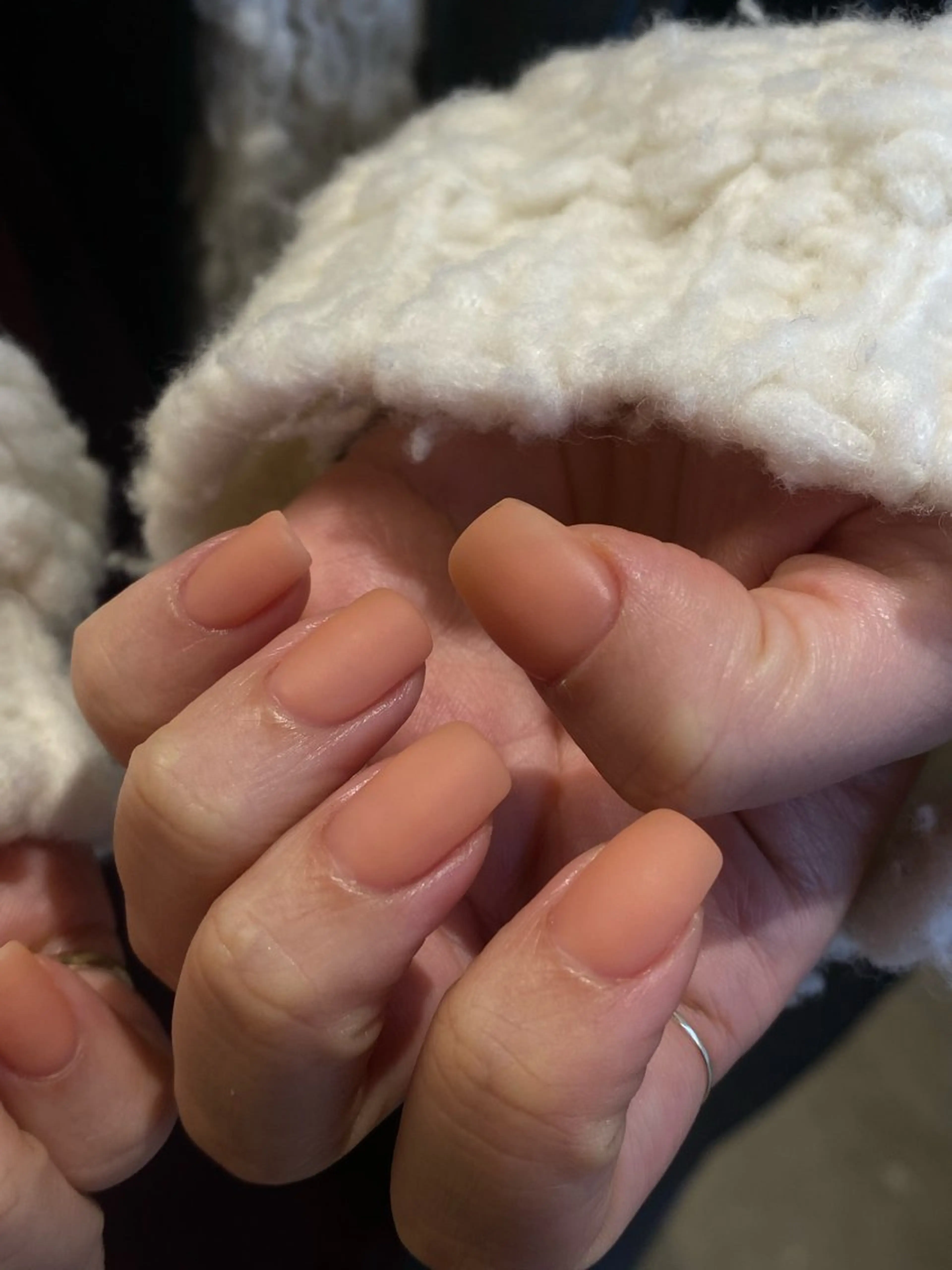 ネイル マットネイル ワンカラーネイル シンプルネイル filonnail /　kotoneのネイルデザイン