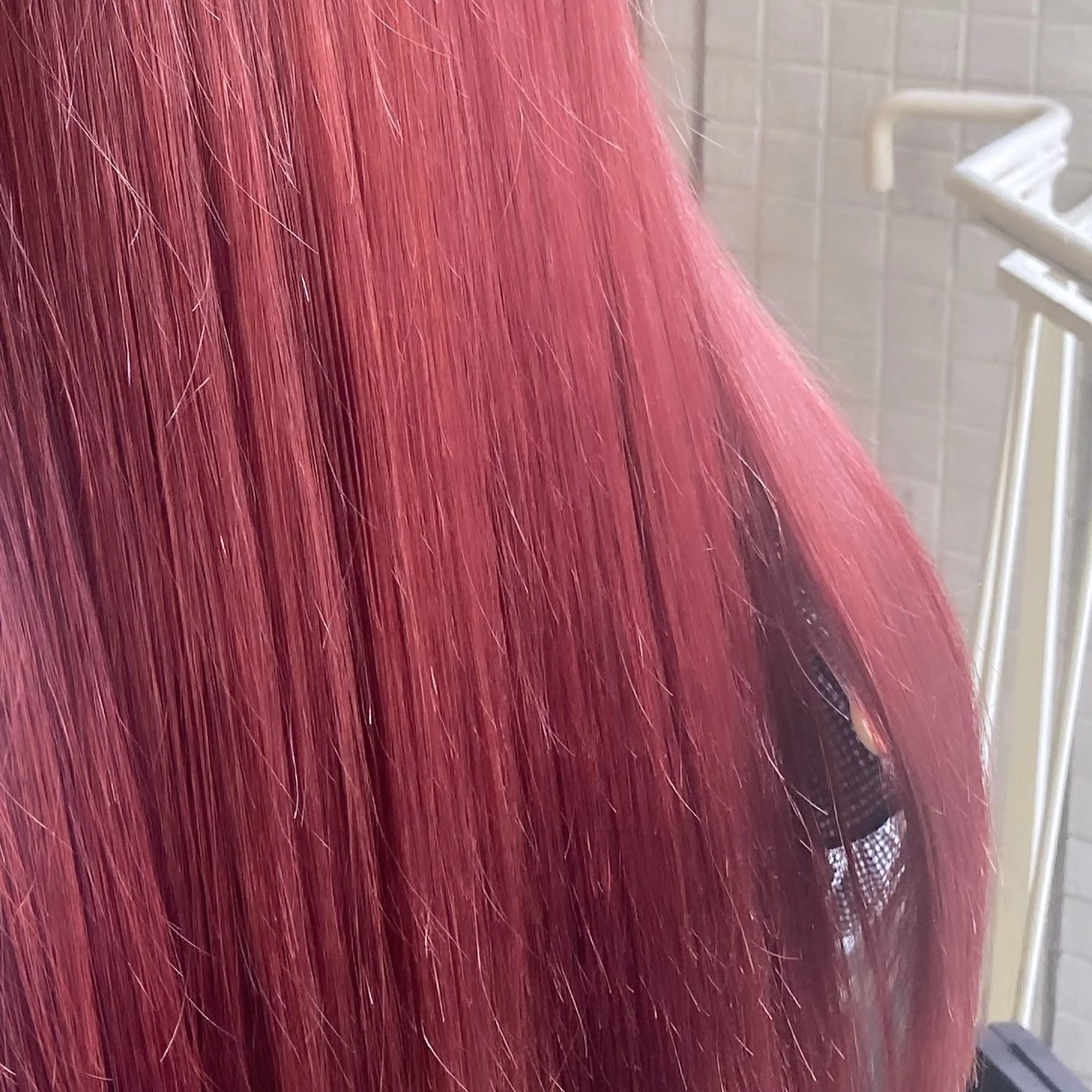 ロング カラー ヘアアレンジ ブリーチ ケアブリーチ 透明感カラー ダブルカラー ハイトーンカラー ヘアカラー トリートメント 🌟🍒ハイトーン 韓国ヘア/ユウミのヘアスタイル