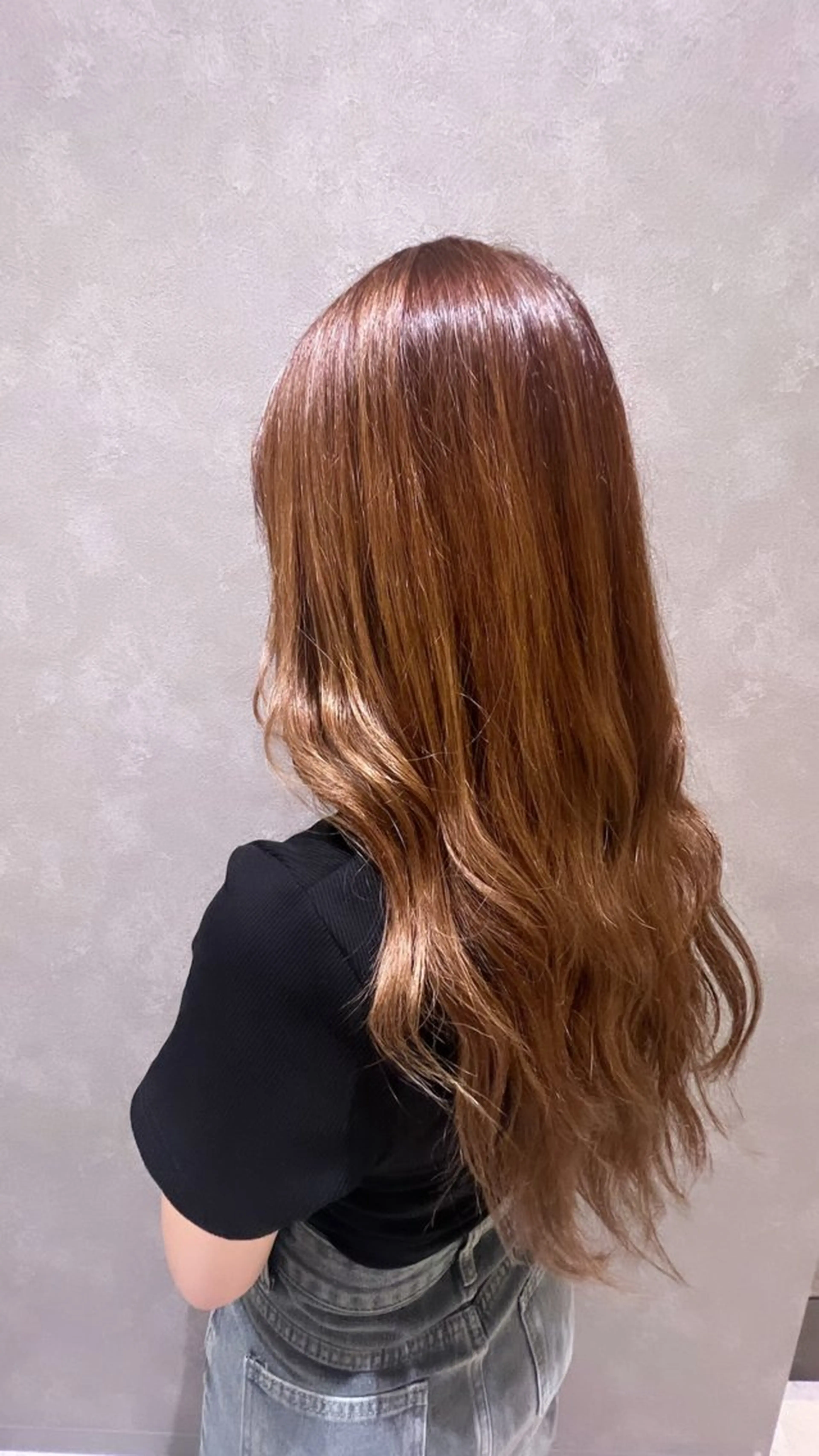 カラー Lee天王寺 Rinのヘアスタイル