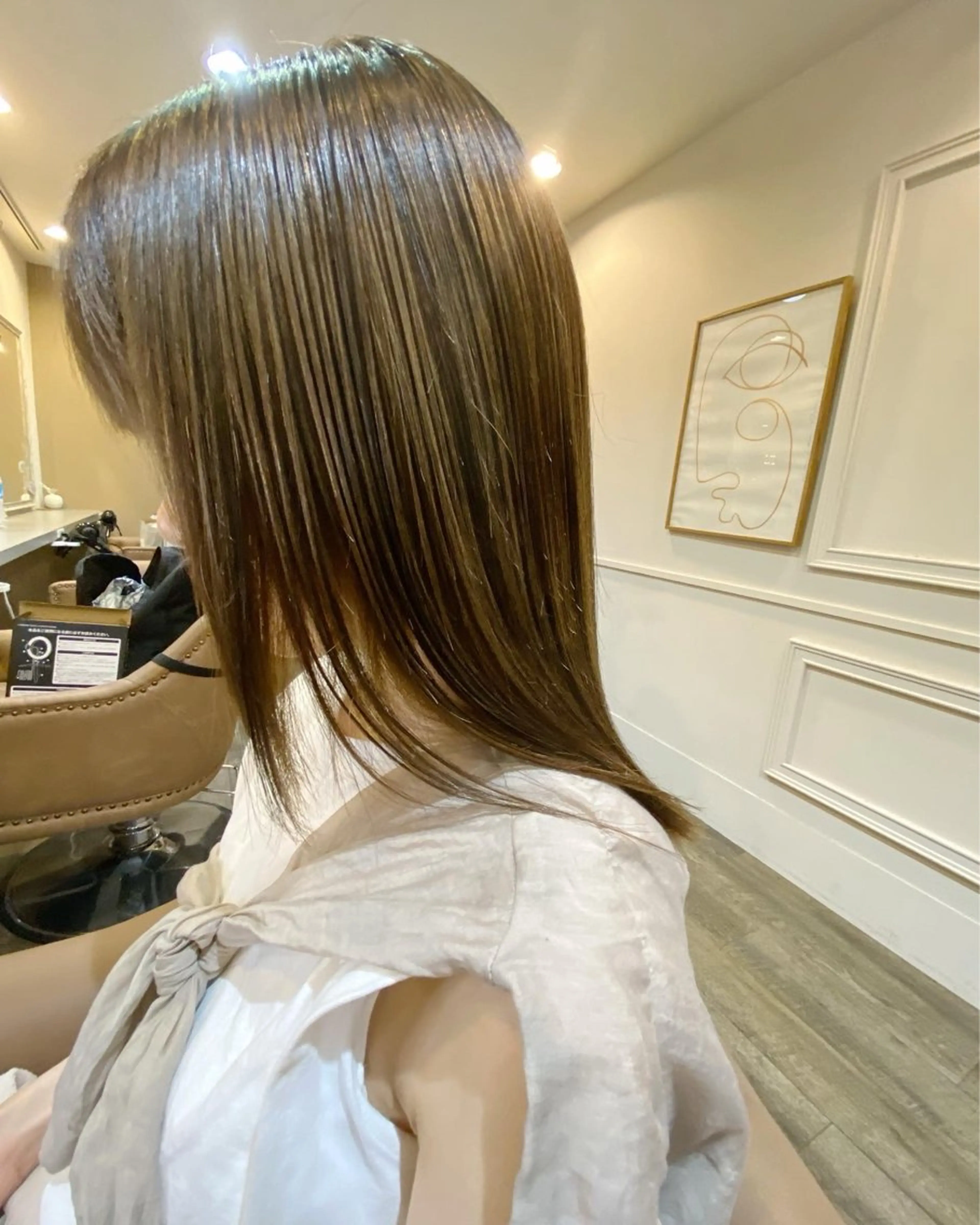 イルミナカラー+オージュアトリートメントの写真