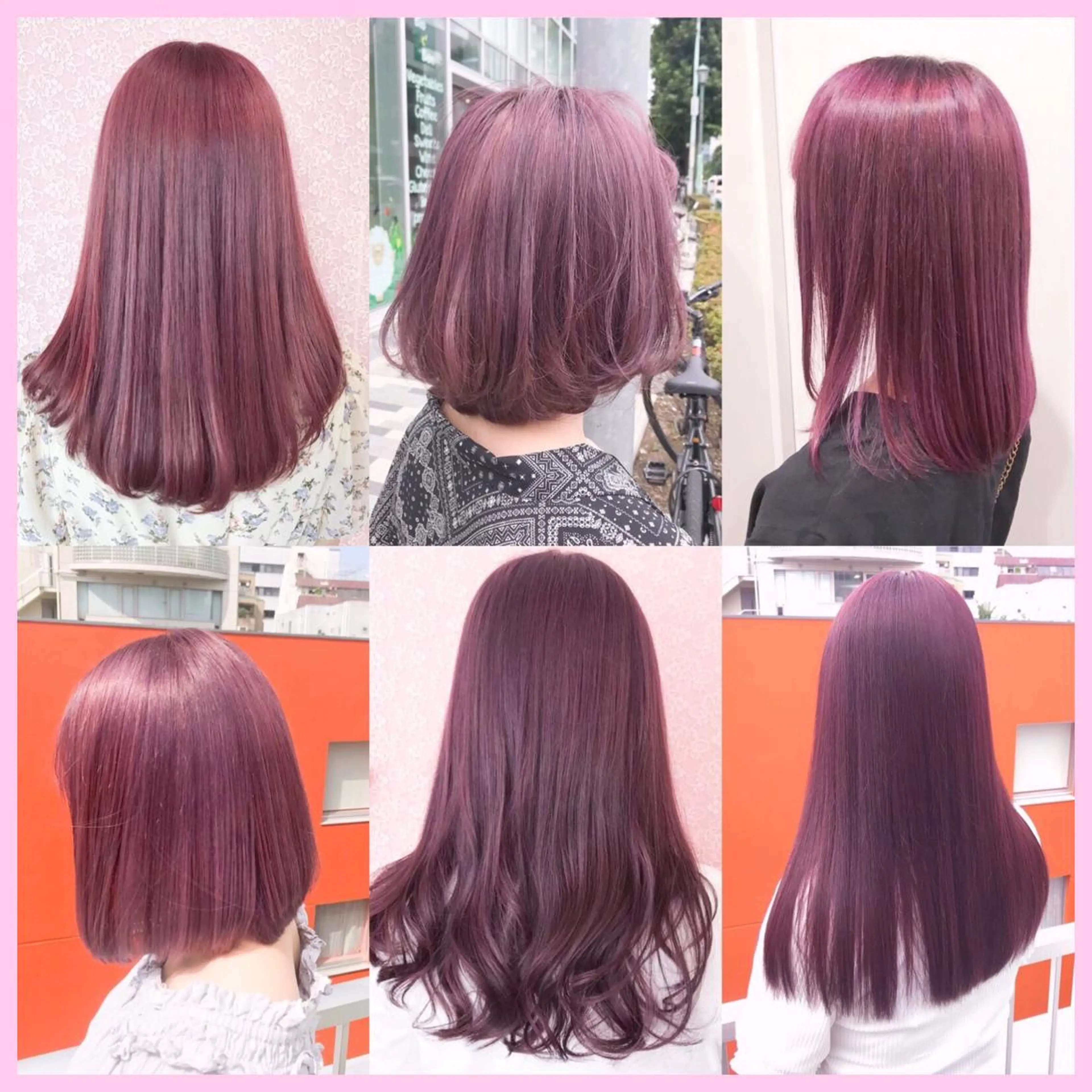 カラー SHIN/レイヤー カット×クロスパーマのヘアスタイル