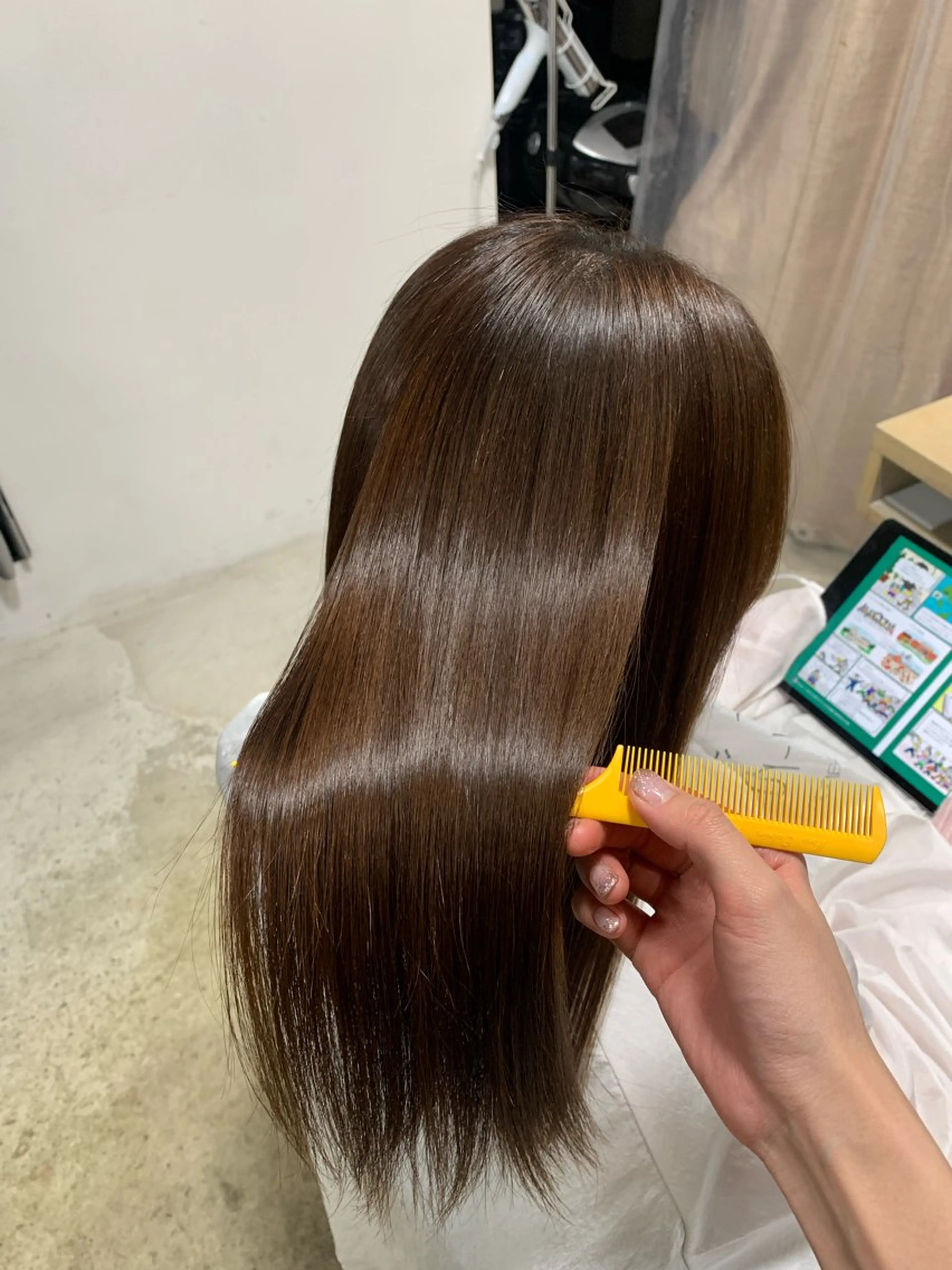 ロング わこ★骨格診断カット 早朝➕仕事終わりＯＫのヘアスタイル