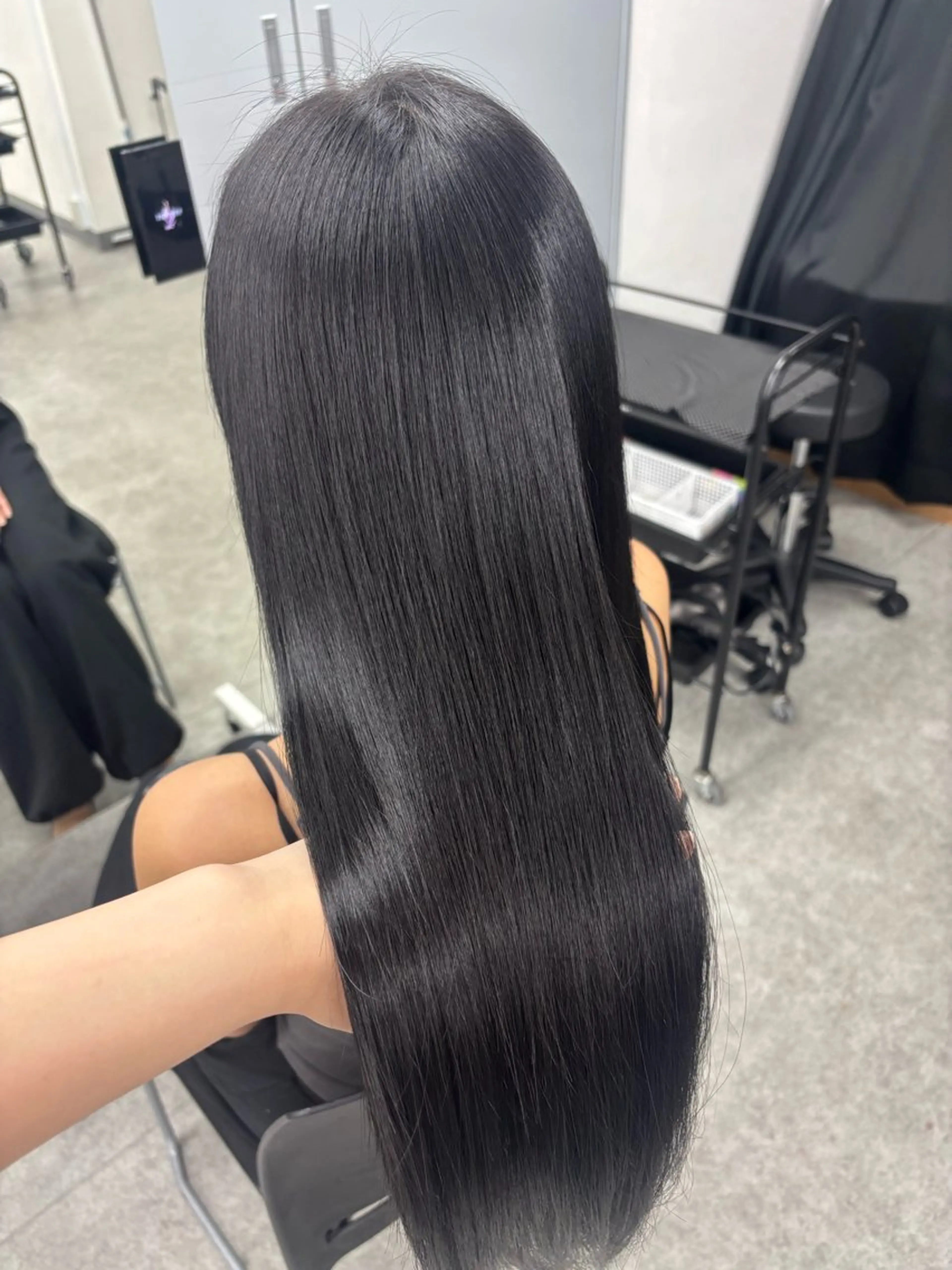 ロング カラー 韓国トレンドヘア🤍 Chima🤍のヘアスタイル