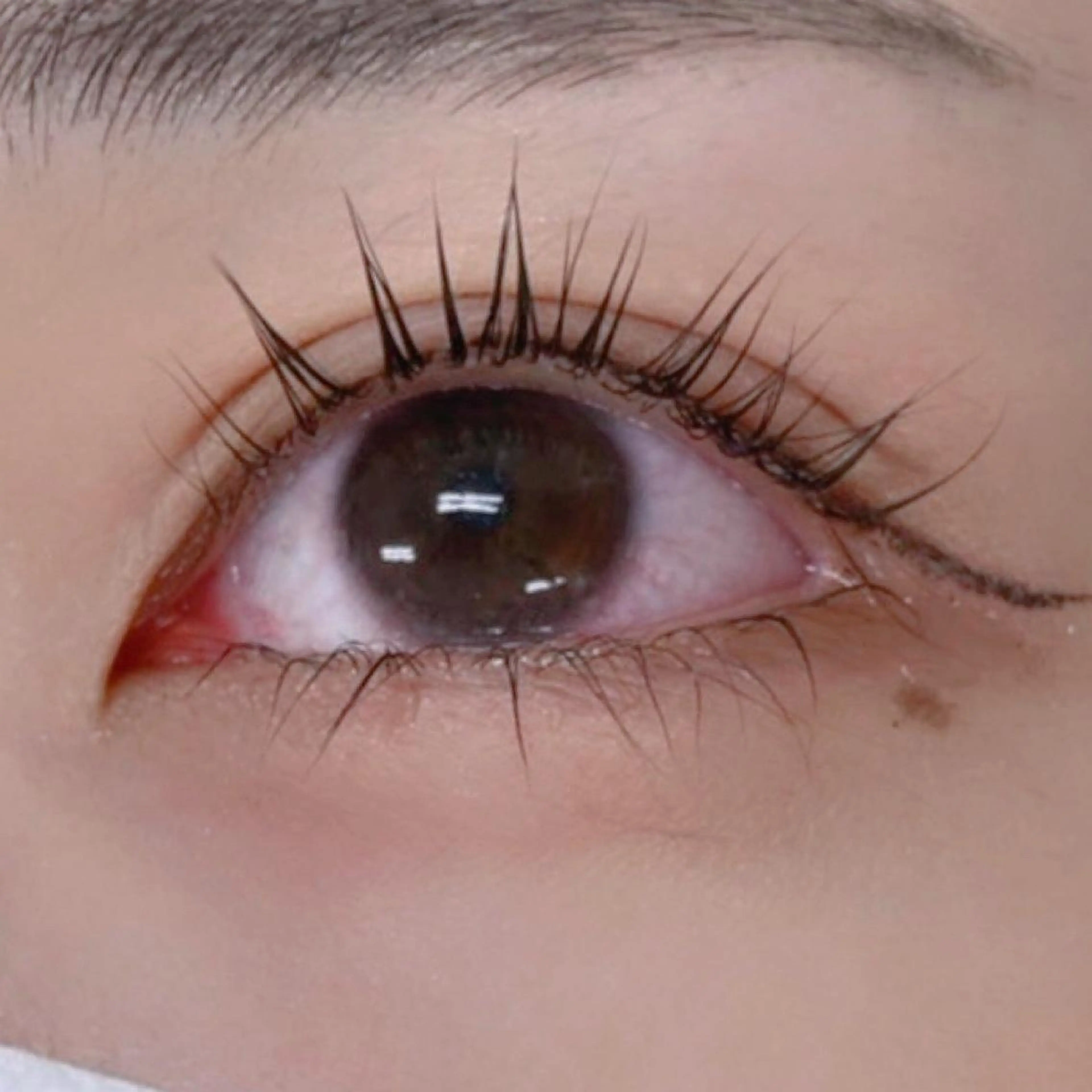 マツエク・マツパ 曲がる縮毛矯正 LIBER 岩名のヘアスタイル