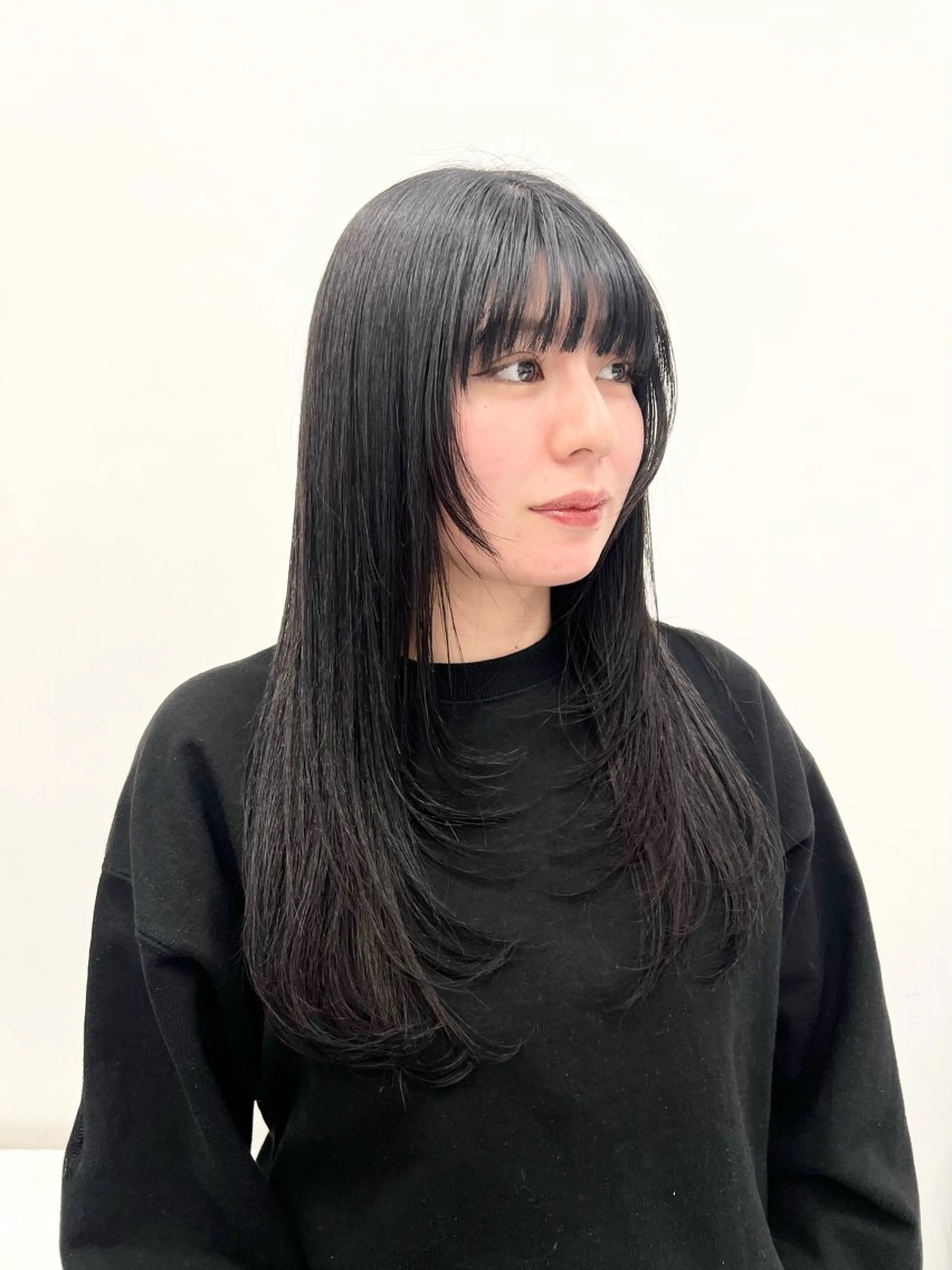 セミロング カラー カット ヘアカラー トリートメント HARU//原宿🤍 リピート率NO.1のヘアスタイル