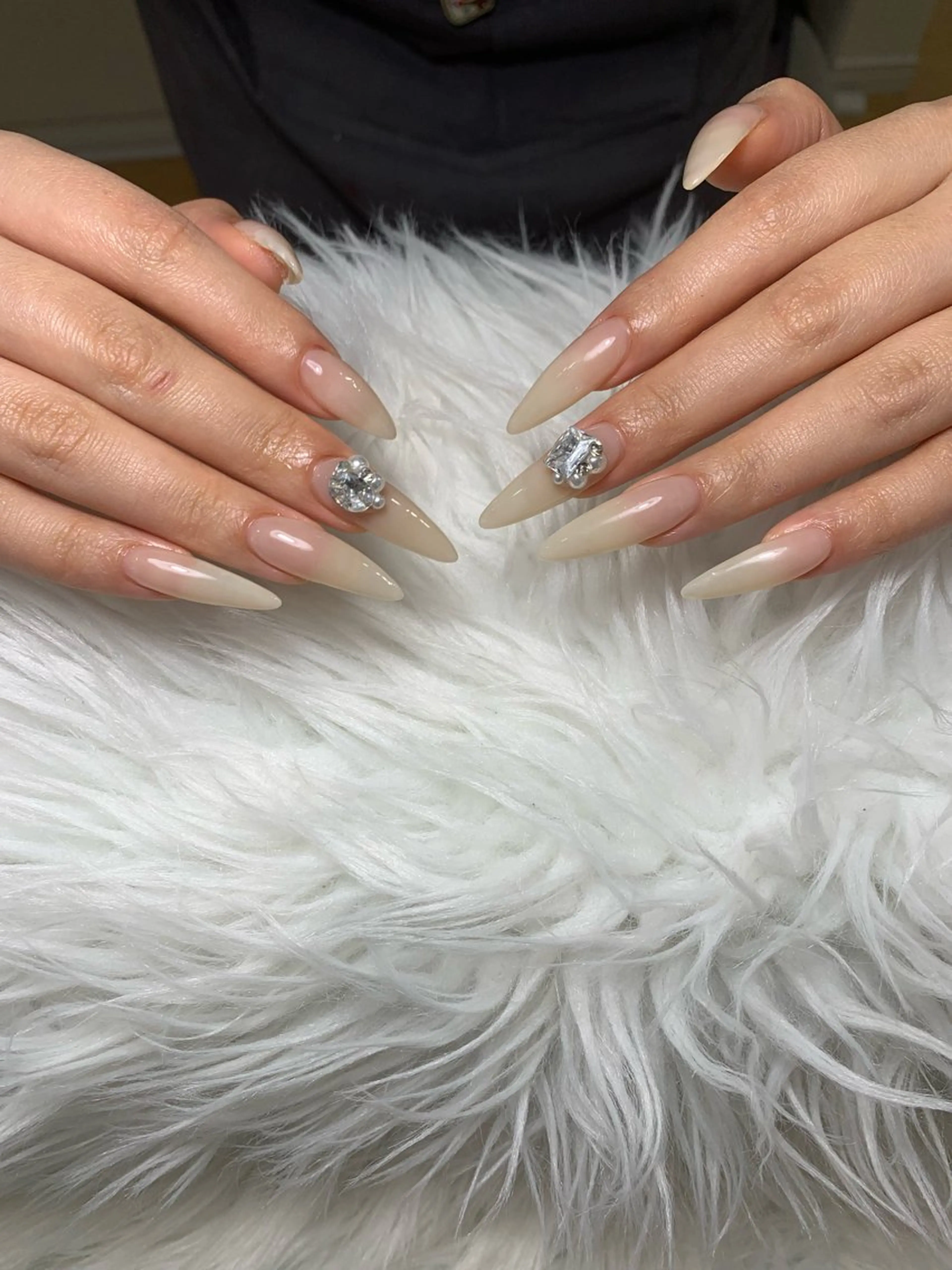 ネイル アートネイル ジェルネイル マグネットネイル ニュアンスネイル シンプルネイル ハンドネイル Ryu Nail NekoChanのネイルデザイン