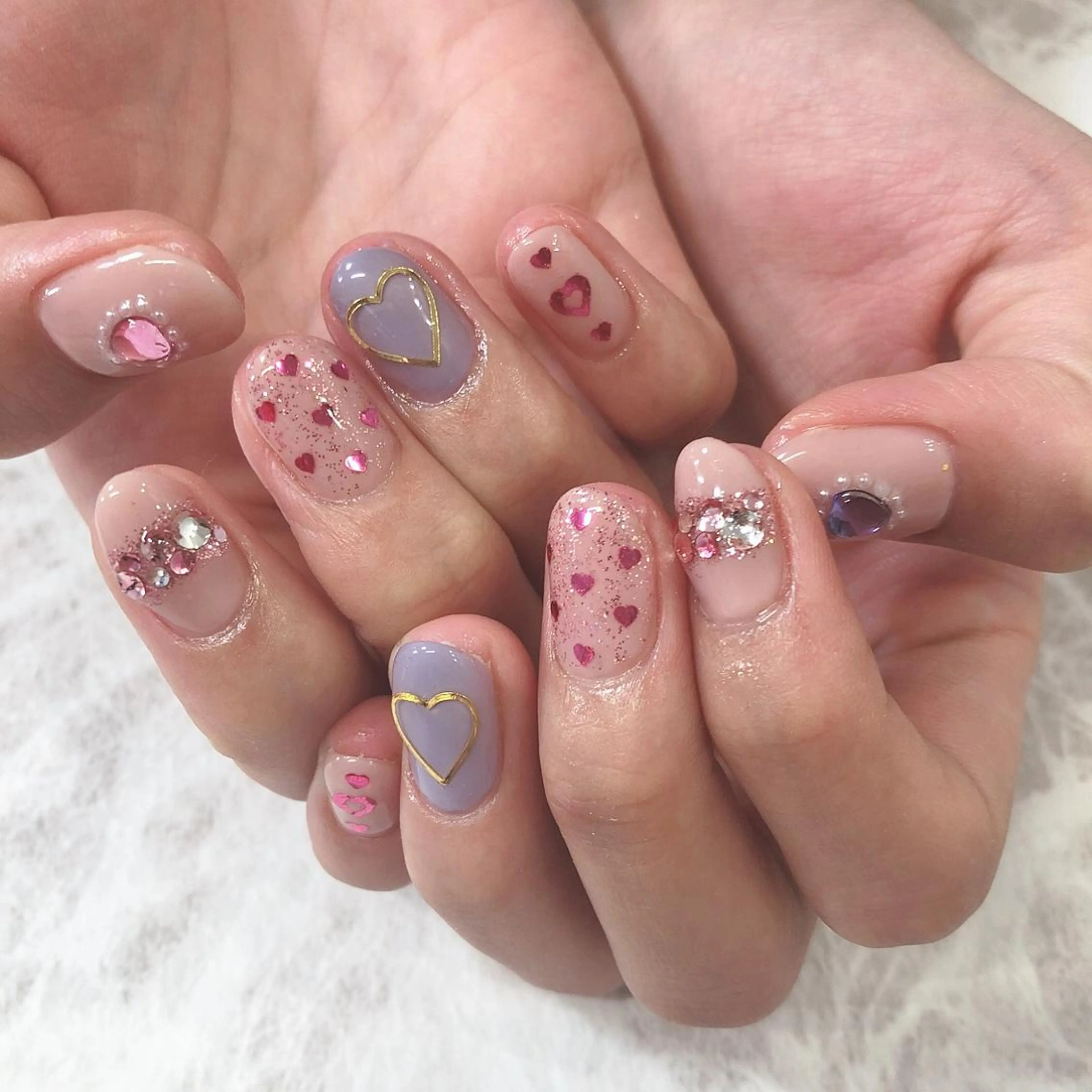 ネイル 西岡 杏のネイルデザイン