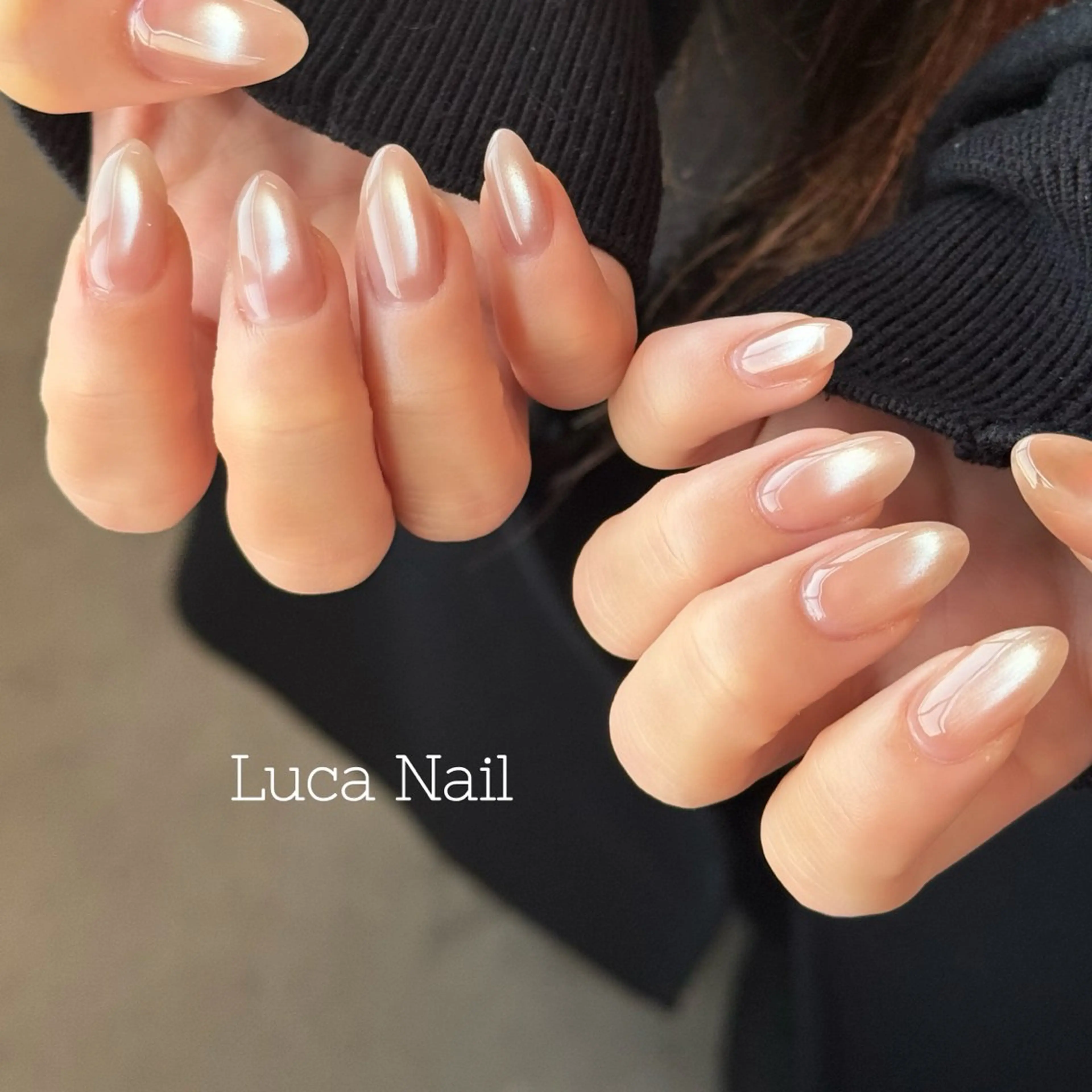 ネイル マグネットネイル マグネットワンカラー ワンカラーネイル Luca Nail 🌼yu-kaのネイルデザイン