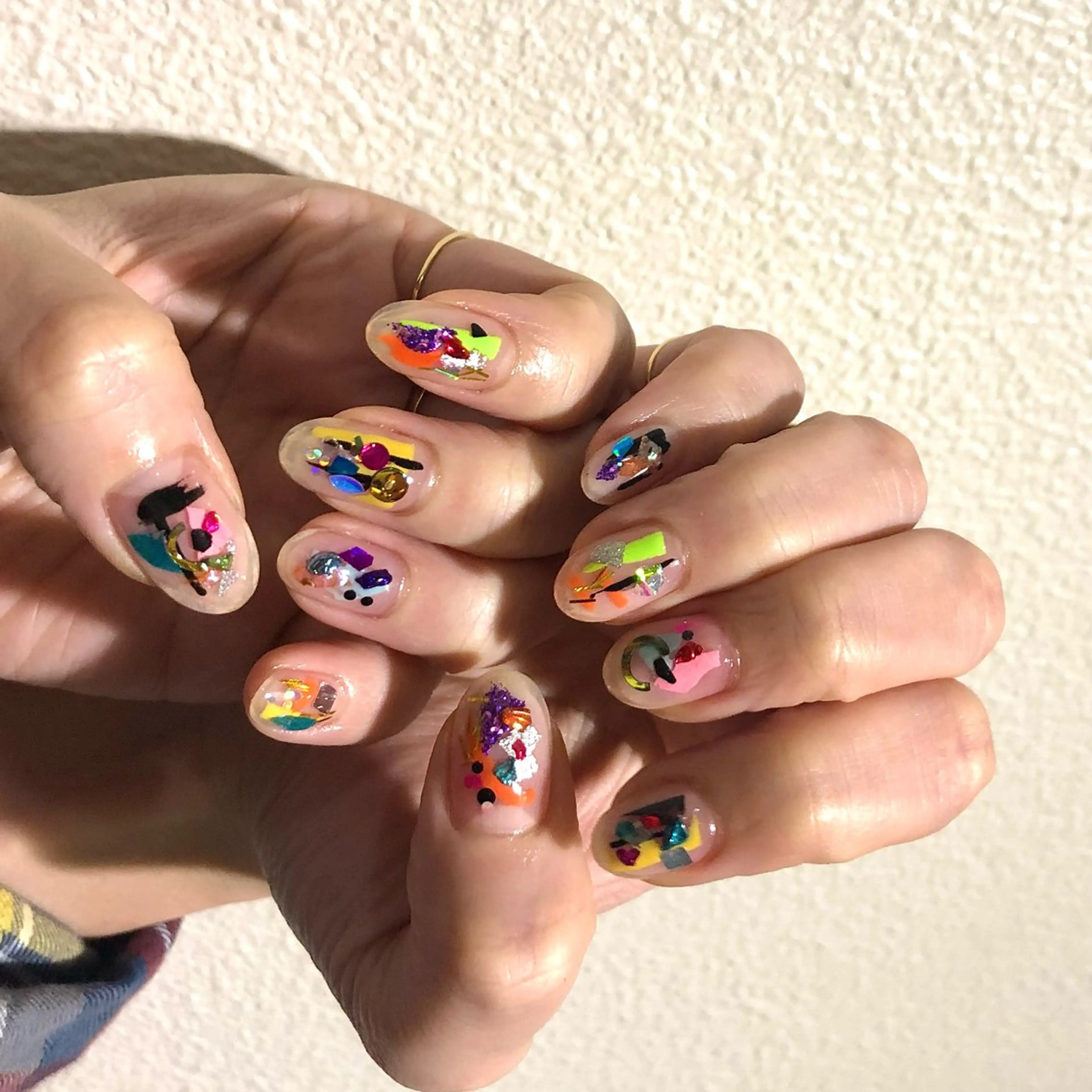 ネイル フレンチネイル グラデーション ラメ(グリッター) マグネットネイル ミラーネイル irodōri所属・irodōri /榎本佳那子のエステ・リラクイメージ