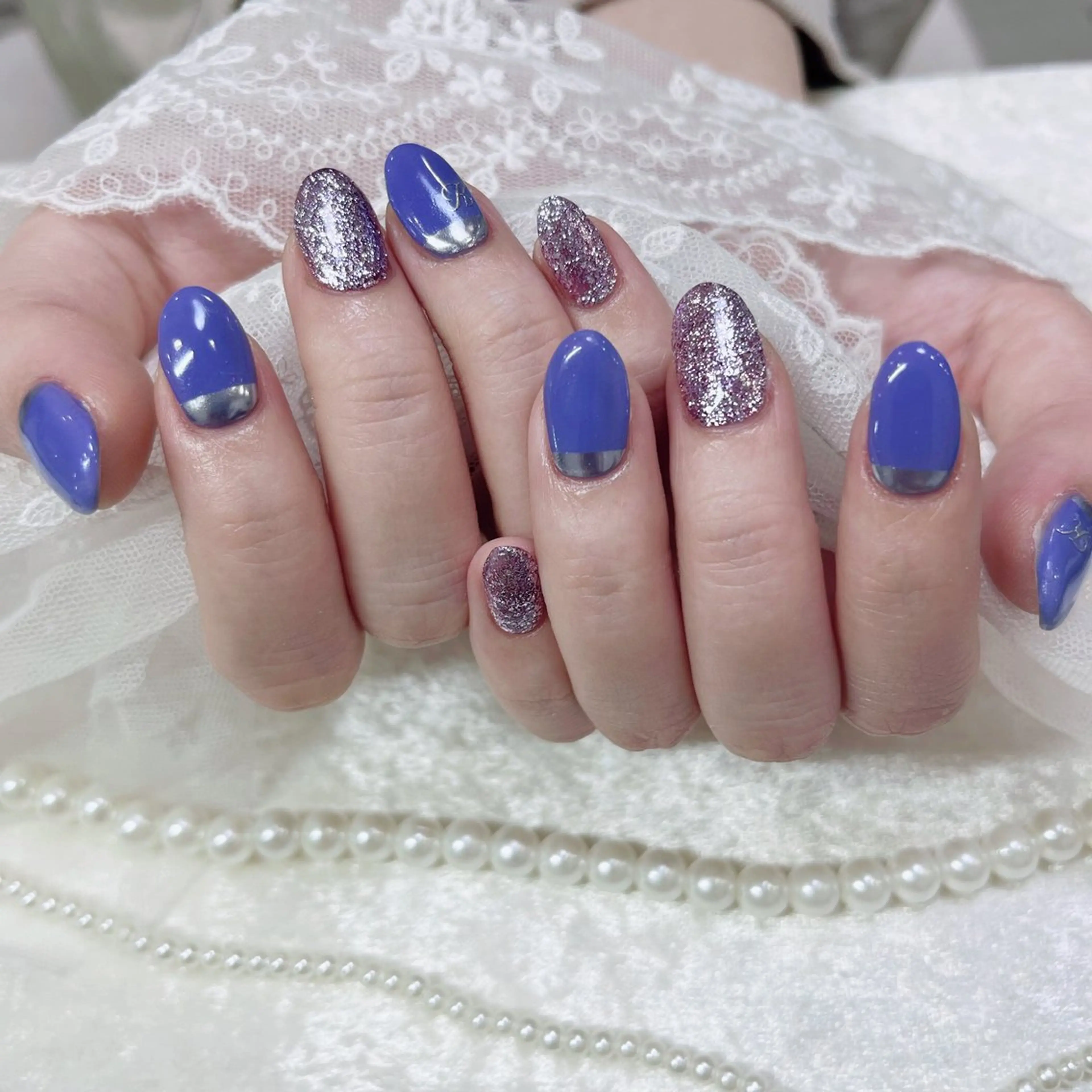 ネイル Maya 🧊🫧‪のネイルデザイン