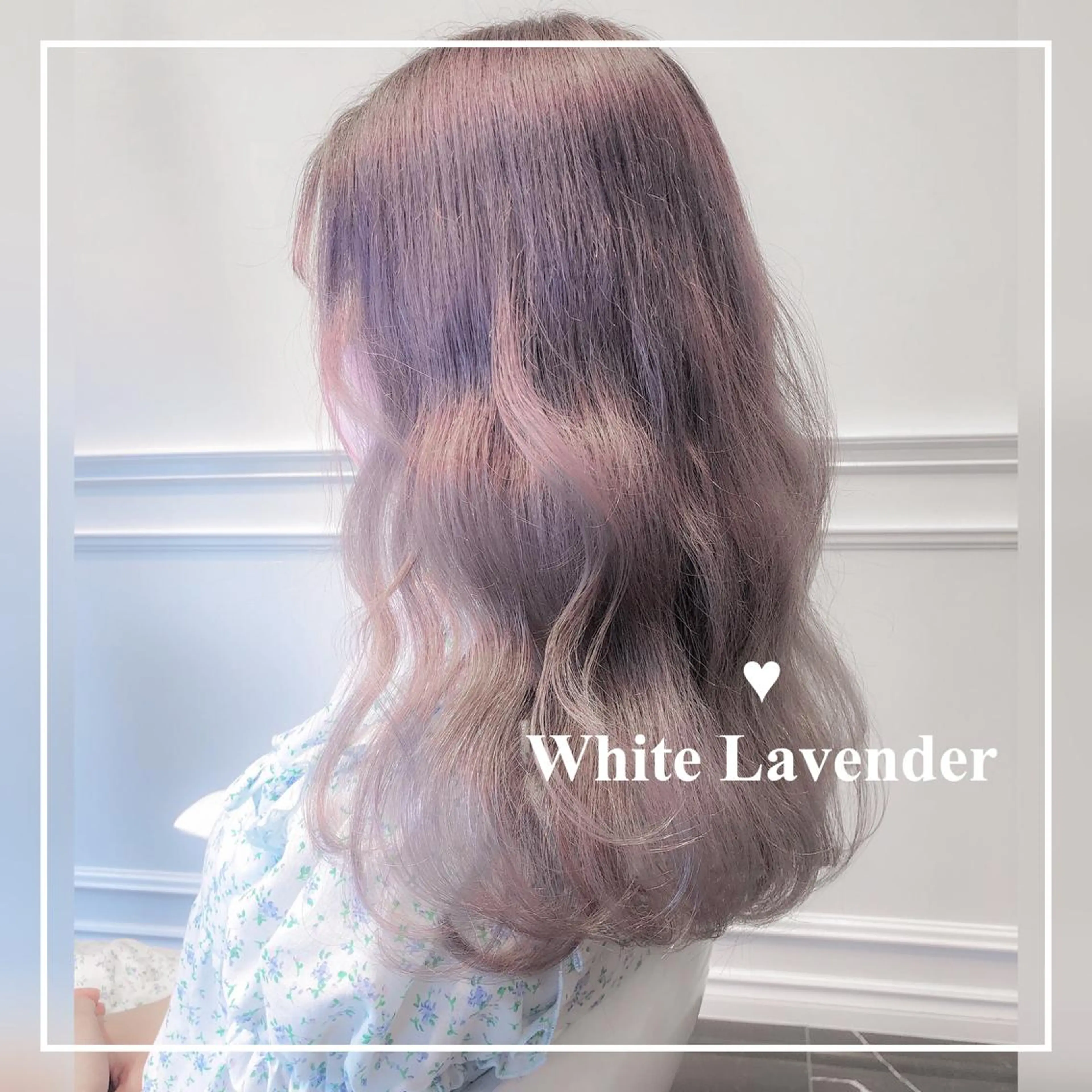 ロング カラー ブリーチ ヘアカラー miyu /トレンド カラー×艶髪のヘアスタイル