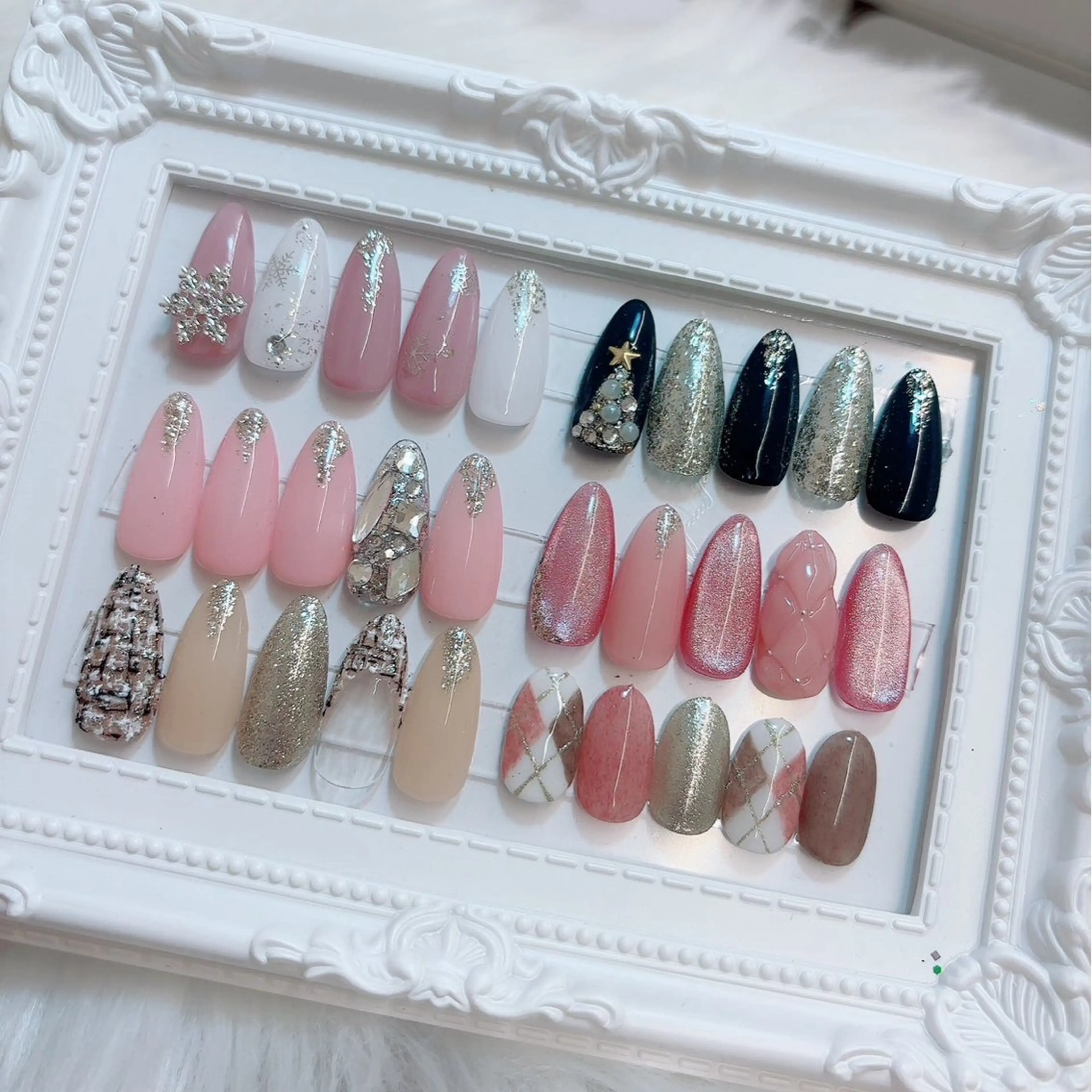 ネイル 定額ネイルLino 岡山表町のネイルデザイン