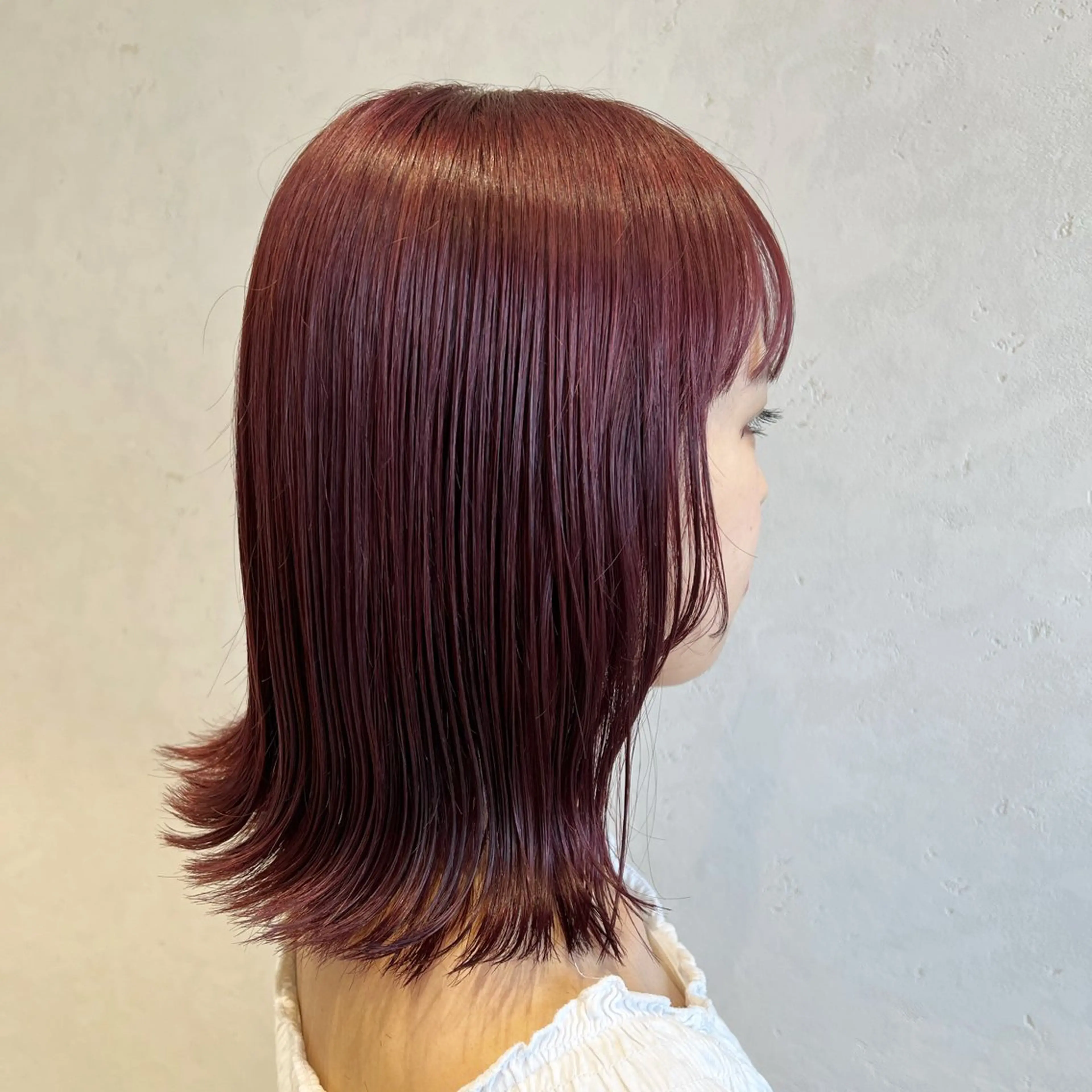 ミディアム ボブ／ストレート🎀 harukaのヘアスタイル