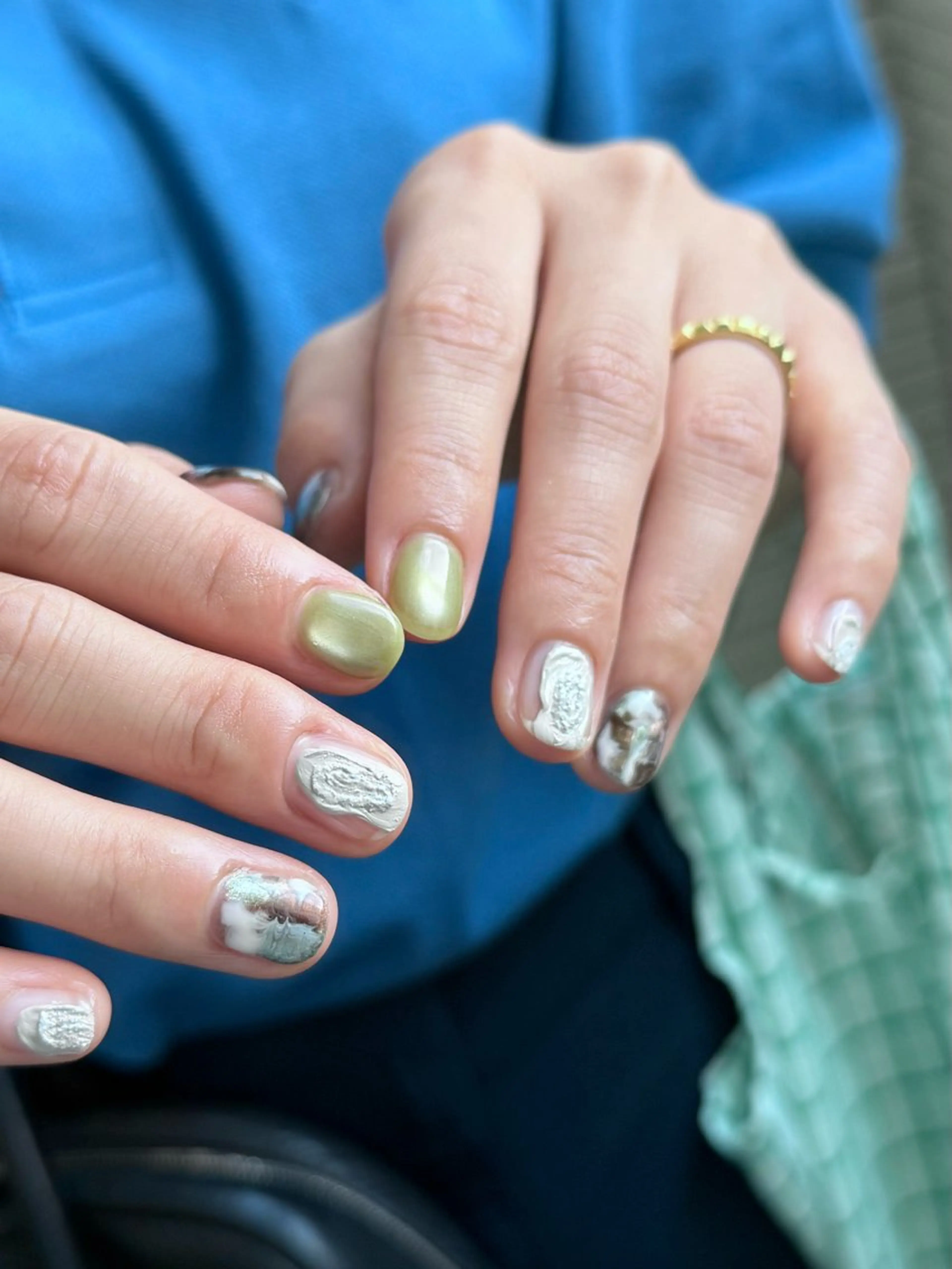 ネイル アートネイル ニュアンスネイル ハンドネイル _ chihiroのネイルデザイン