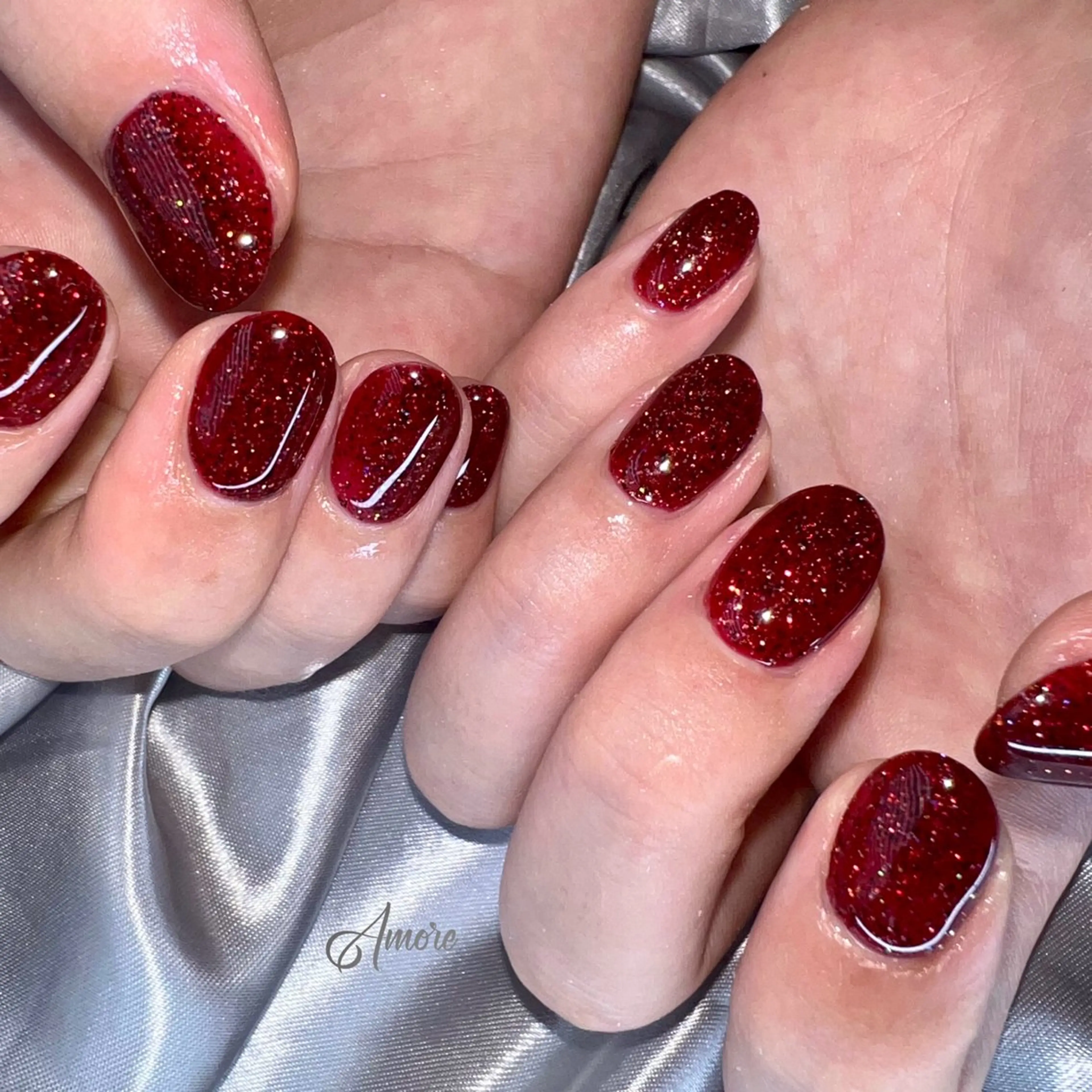 ネイル ジェルネイル 韓国ネイル パラジェル You kyehwaのネイルデザイン