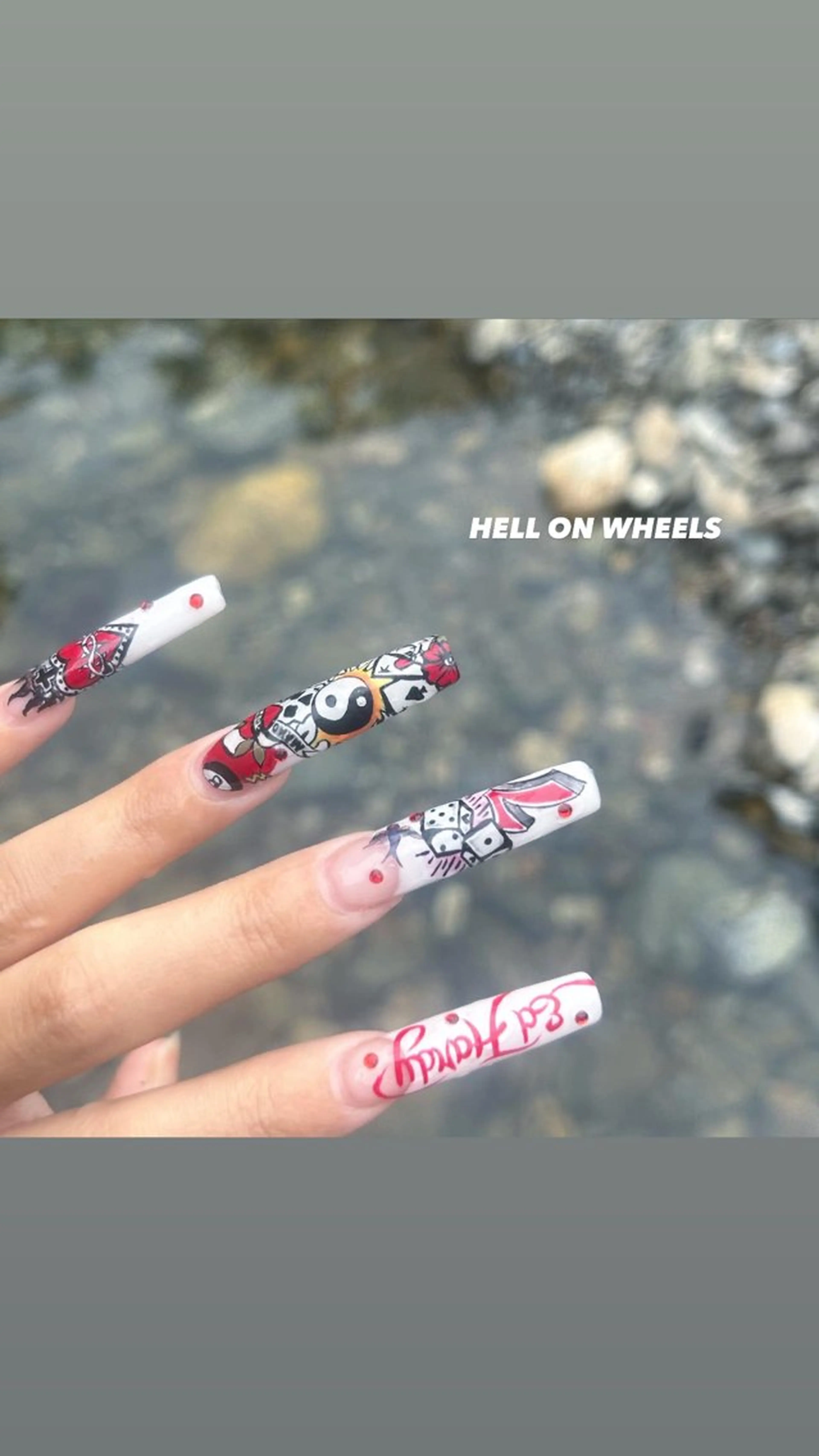 ネイル アートネイル ハンドネイル ⛓Miyu ⛓のネイルデザイン