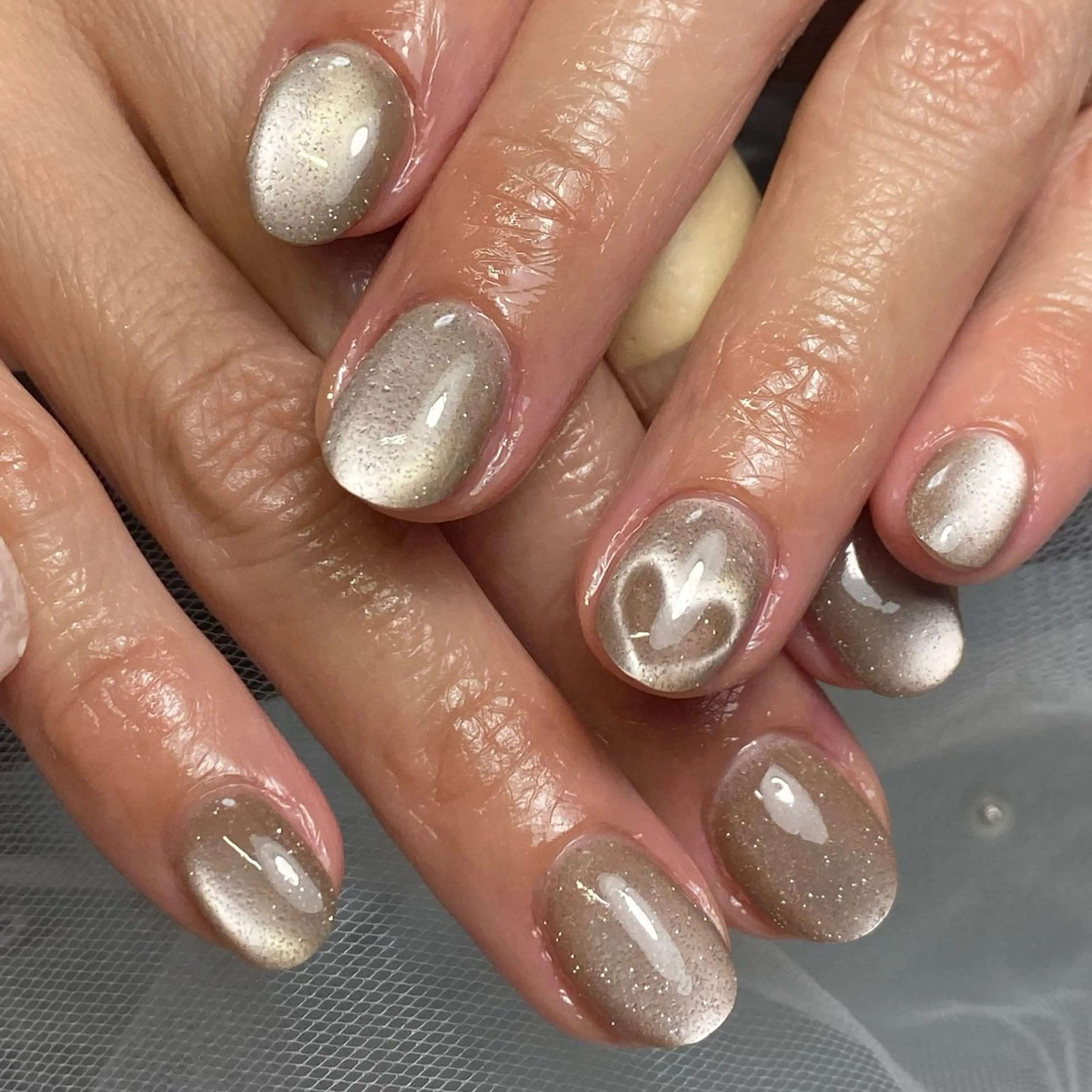 ネイル マグネットネイル ✨AiNail💅 ✨高幡不動NEW ✨のネイルデザイン
