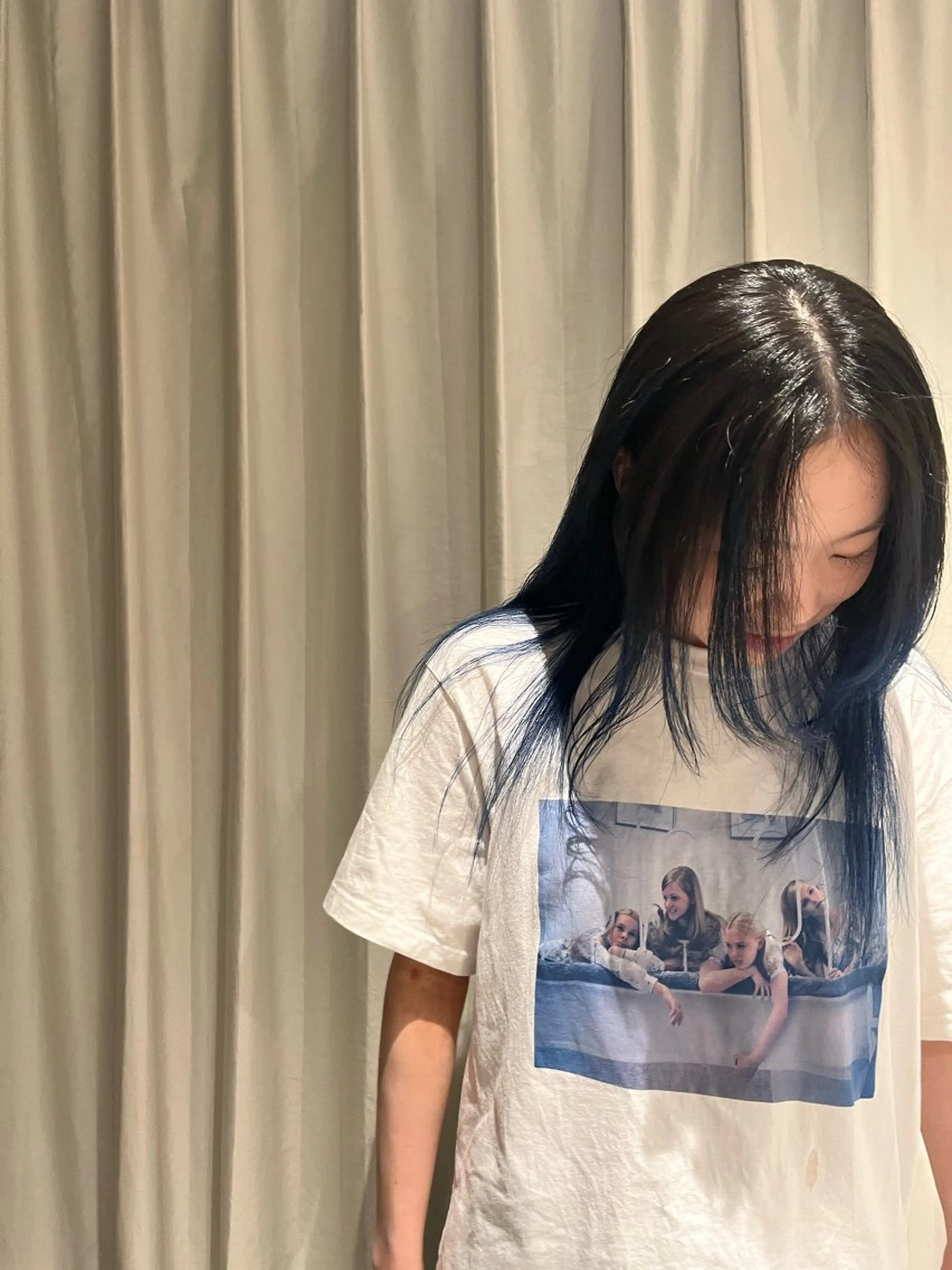 ロング カラー メンズ カット ヘアカラー トリートメント エクステ ヘッドスパ ヘアセット 🦮shiori アイドルオタク🦮のヘアスタイル