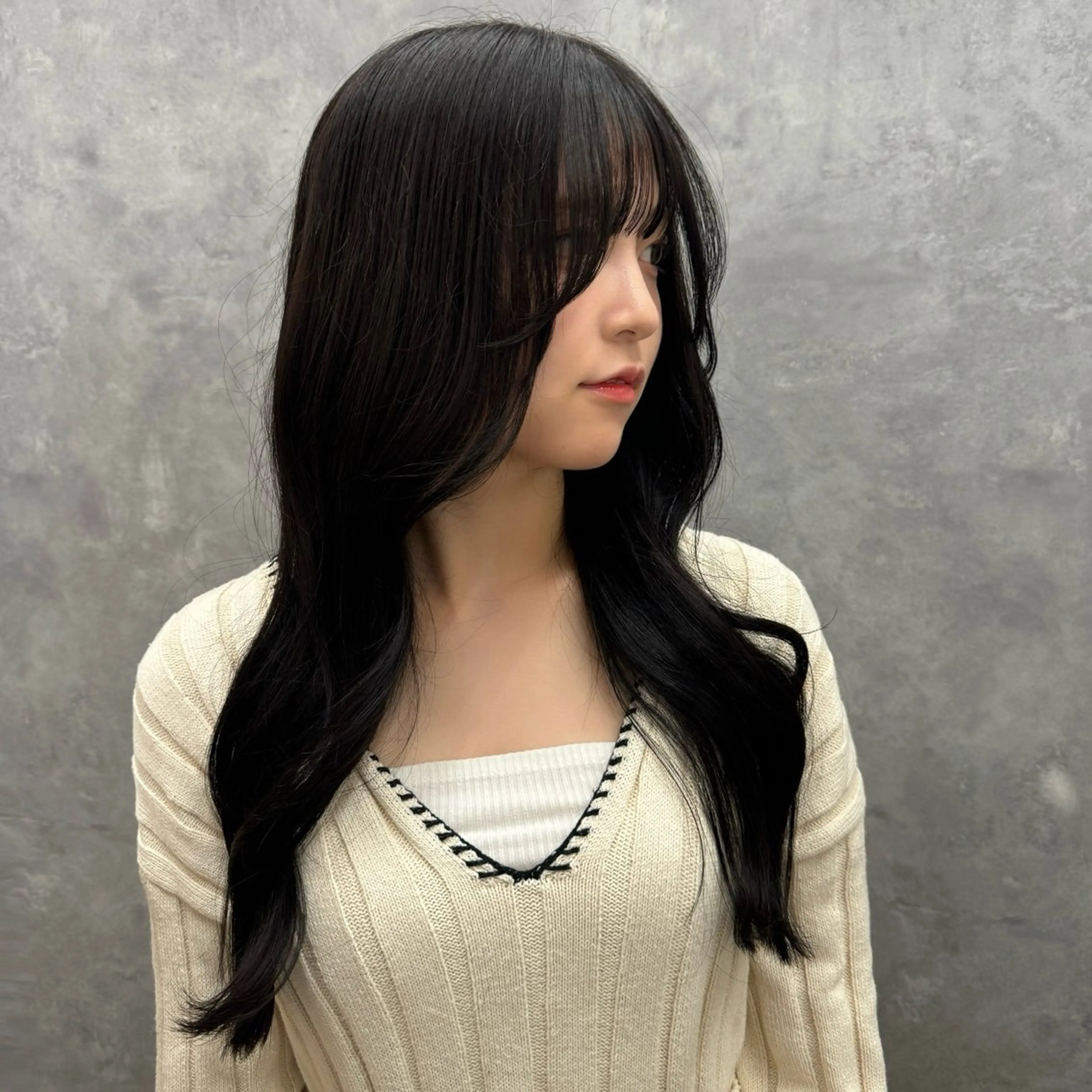 ロング カラー 透明感カラー funnu୨୧ えりんのヘアスタイル