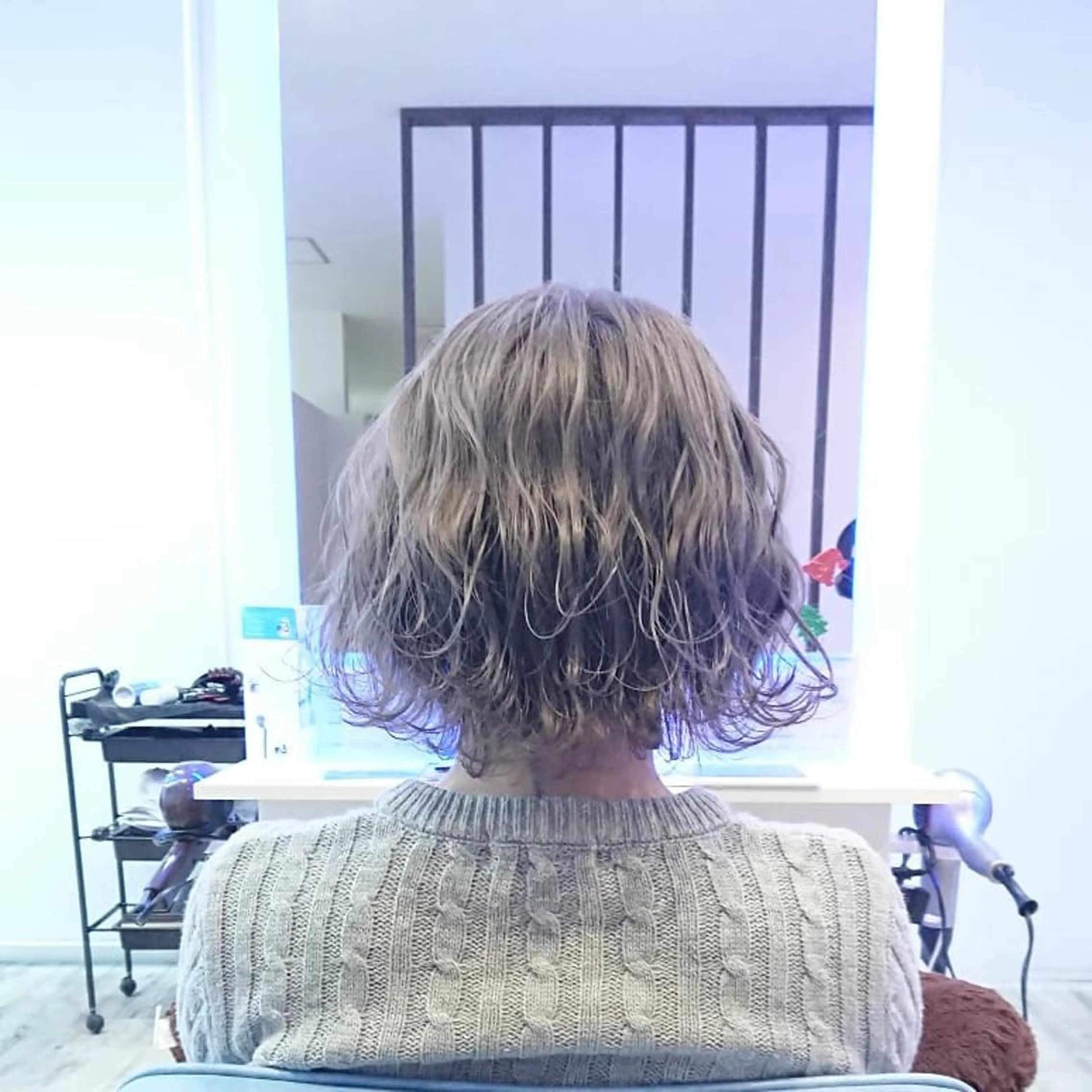 ミディアム カラー ヘアアレンジ 小林 伸行のヘアスタイル