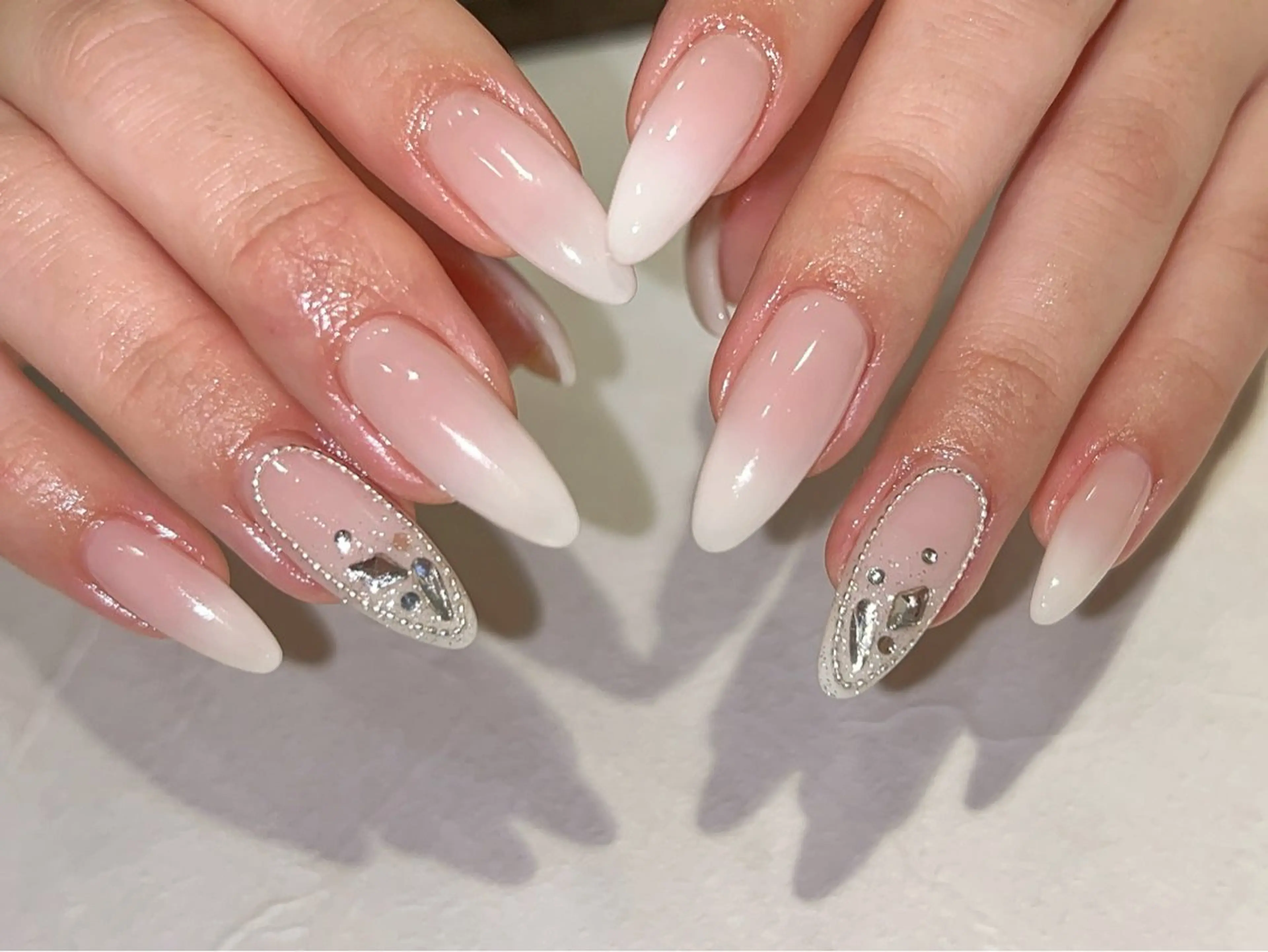 ネイル ハンドネイル 🫧なちゅ盛れ/ ちゅるん/EVA🫧のネイルデザイン