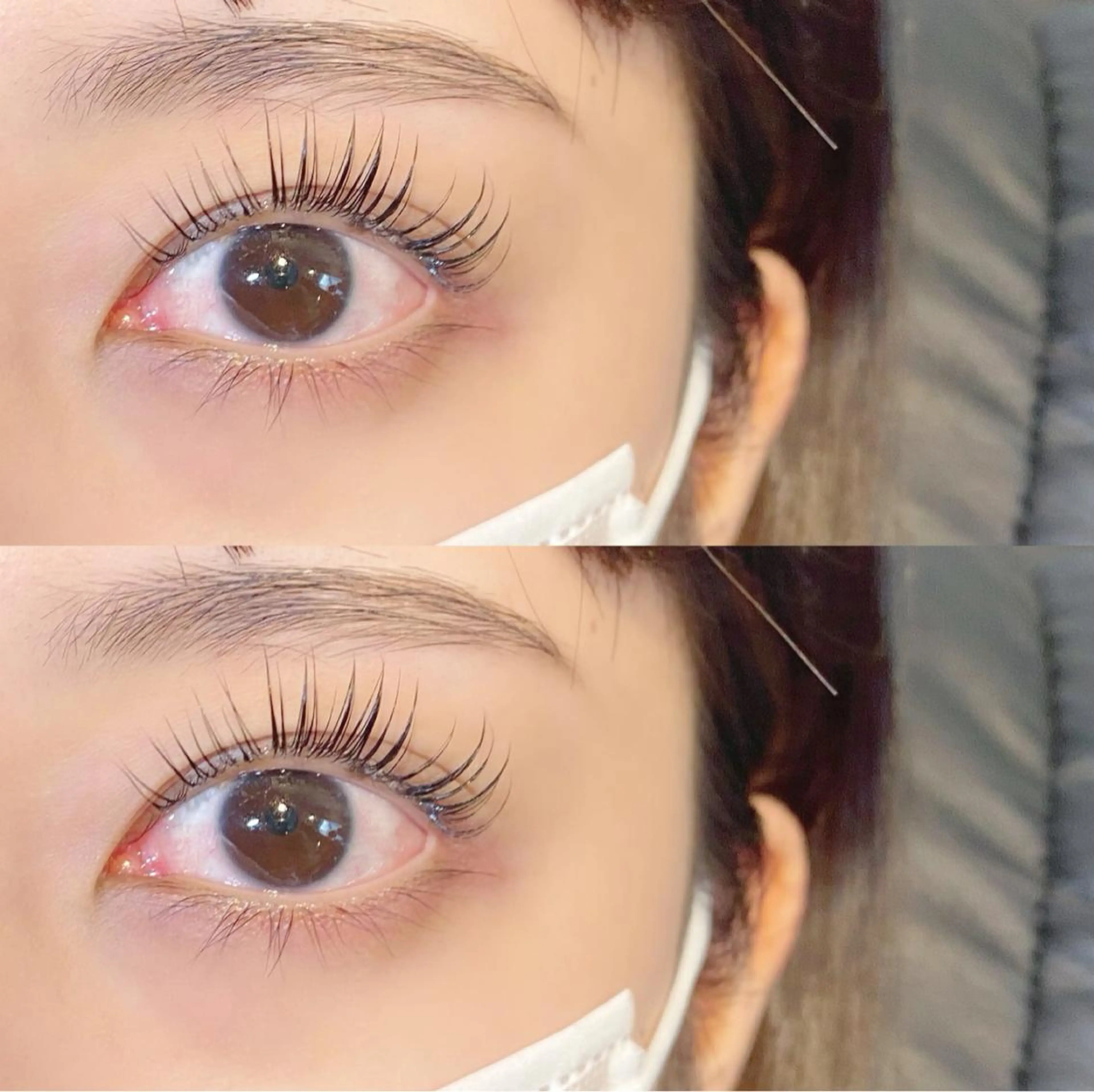 【minimo1番人気】似合わせまつ毛パーマ+美眉デザインWAXの写真