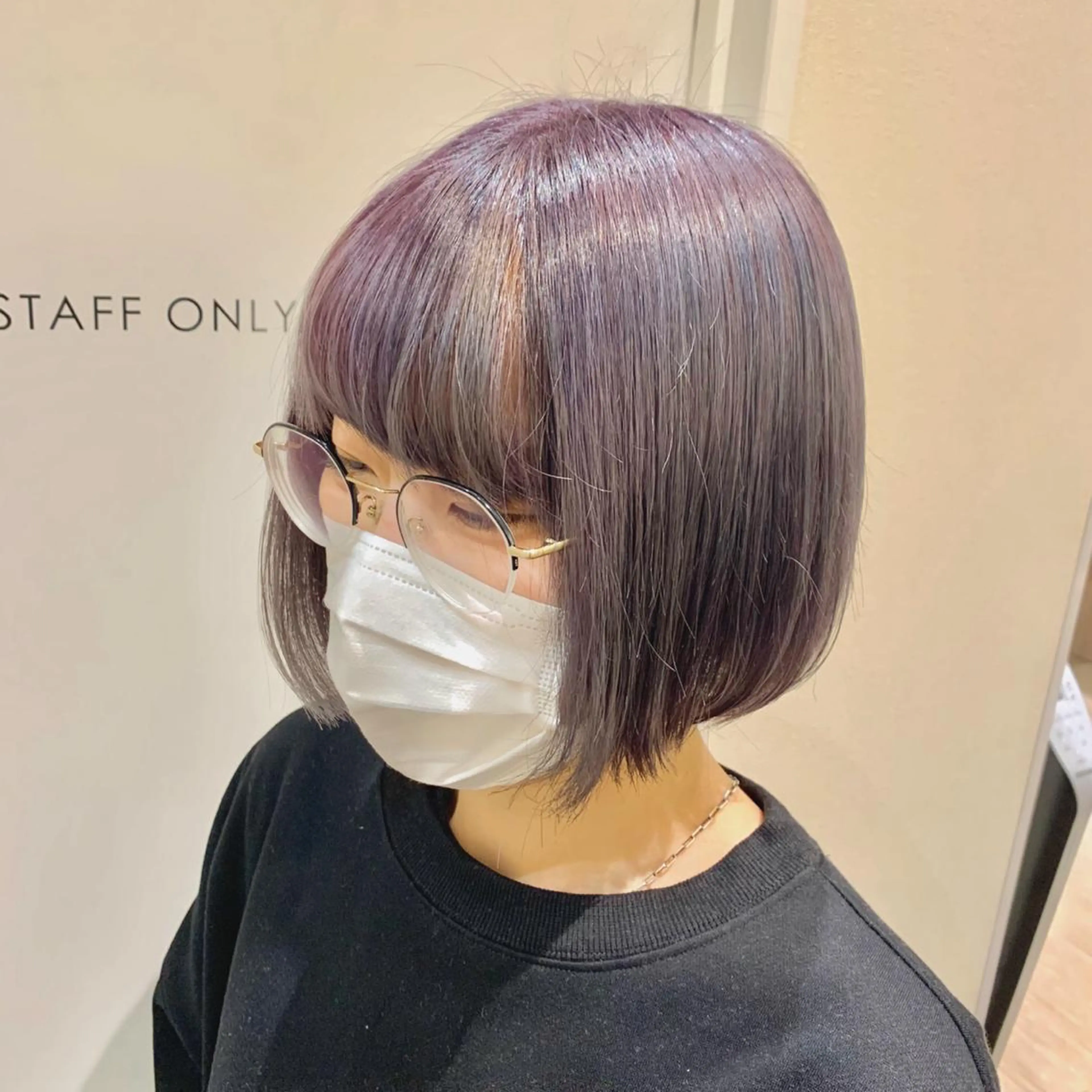 ミディアム カラー カット ヘアカラー トリートメント 🌹髪質改善縮毛特化 小山正悟🌹のヘアスタイル