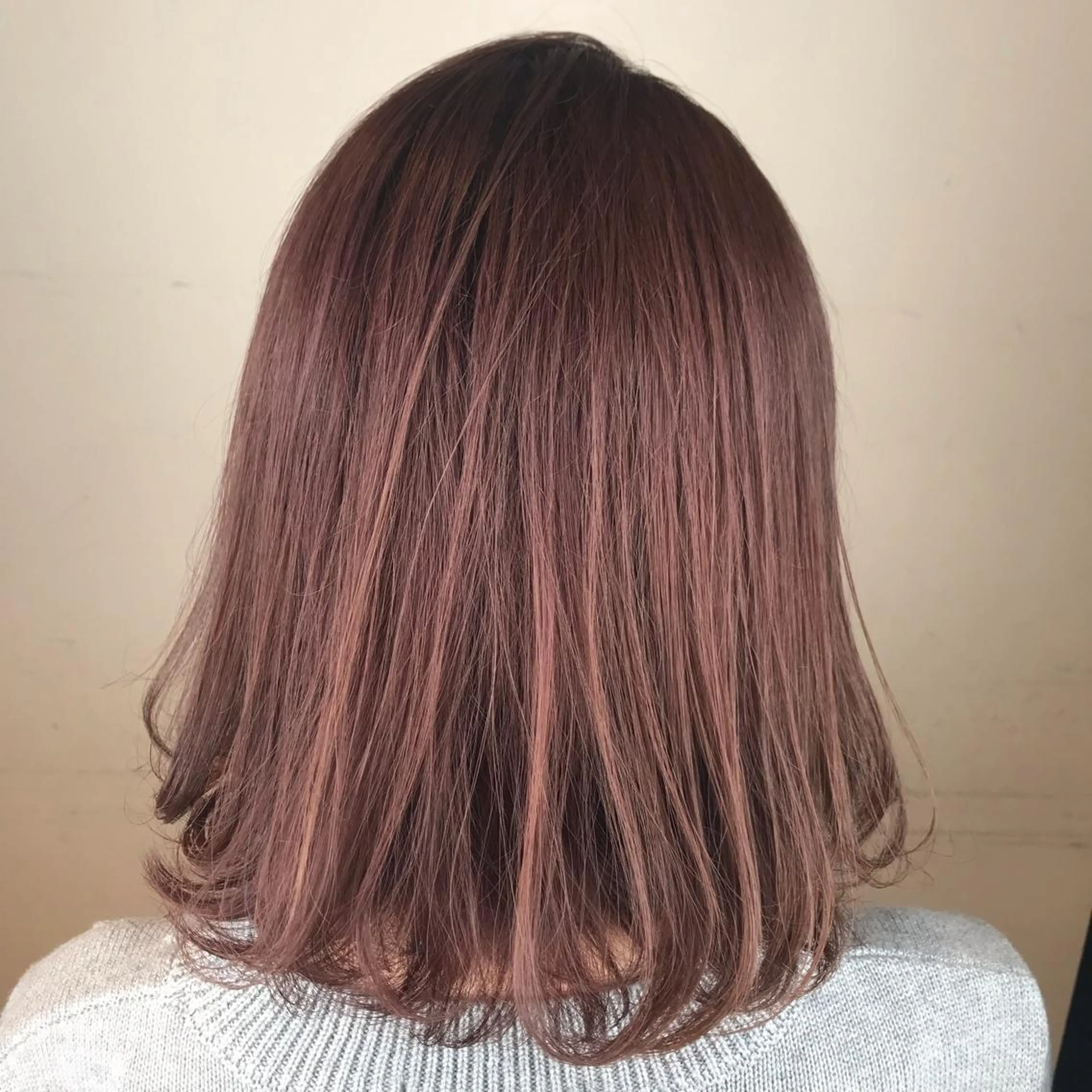 ミディアム カラー ヘアアレンジ 烏丸韓国ヘア🇰🇷 ayaka🎀のヘアスタイル