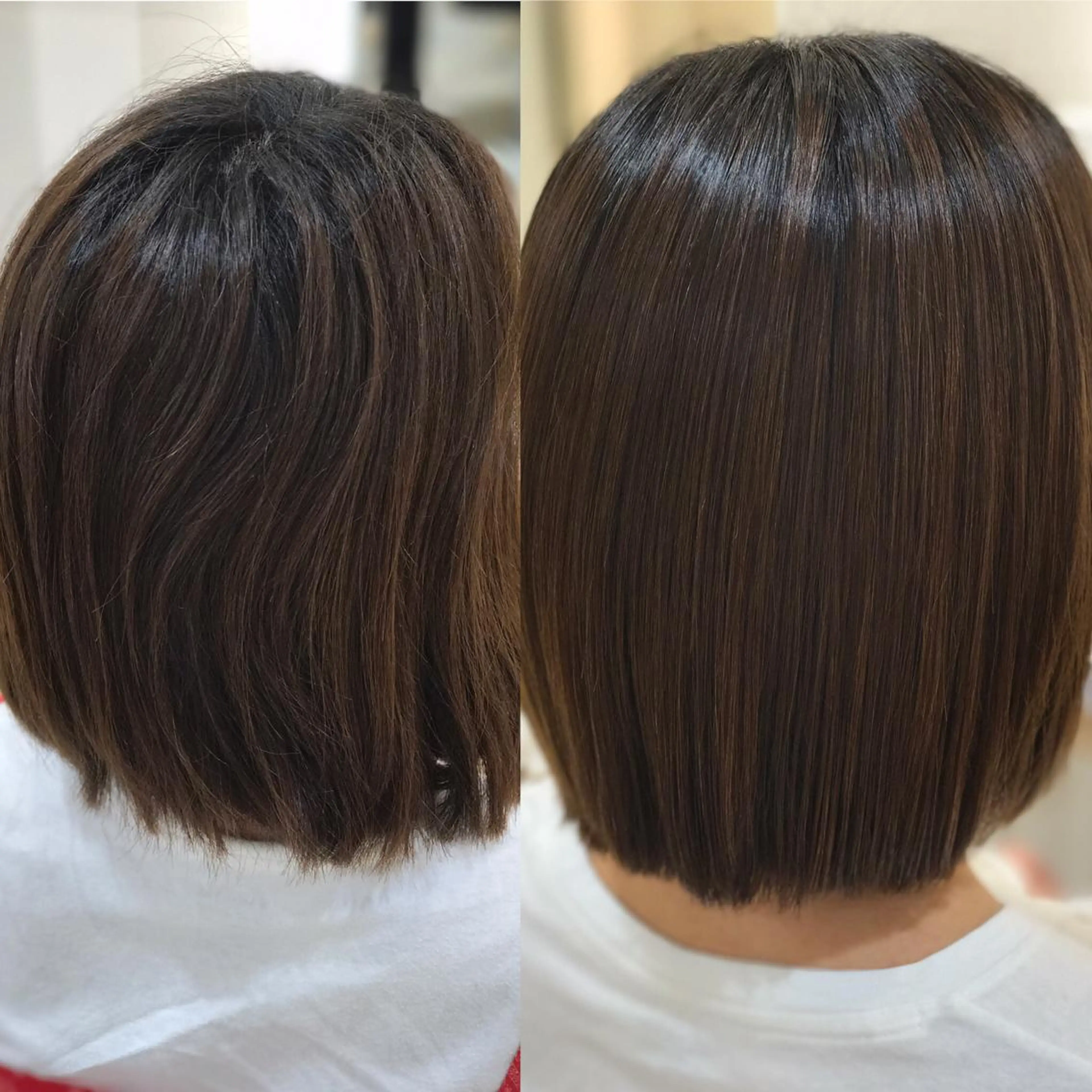 ミディアム 縮毛矯正 AVANCE 長尾 尚悟のヘアスタイル