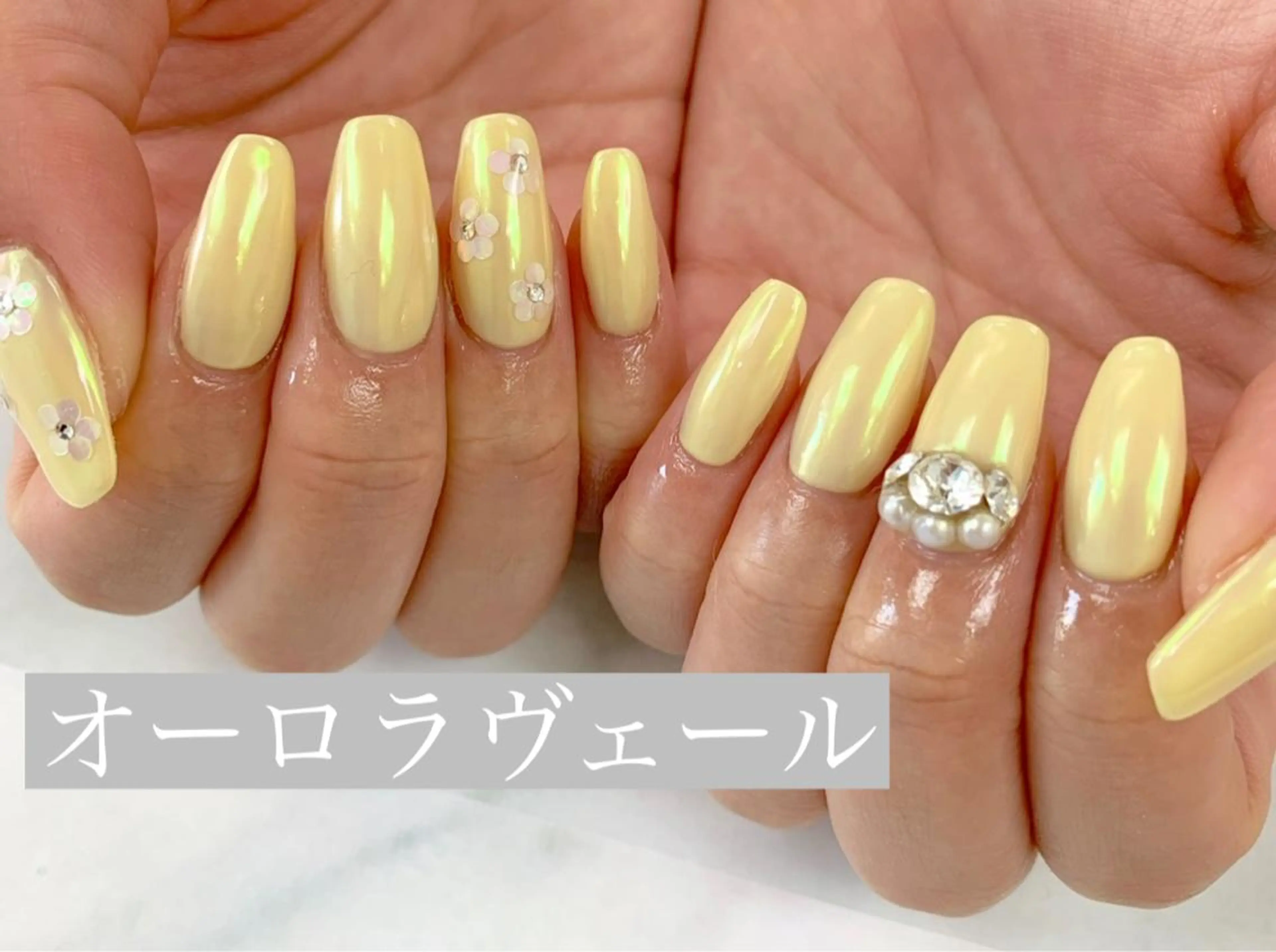 【オフ無し】スカルプ💍 ミラーネイルorマグネットネイルワンカラーの写真