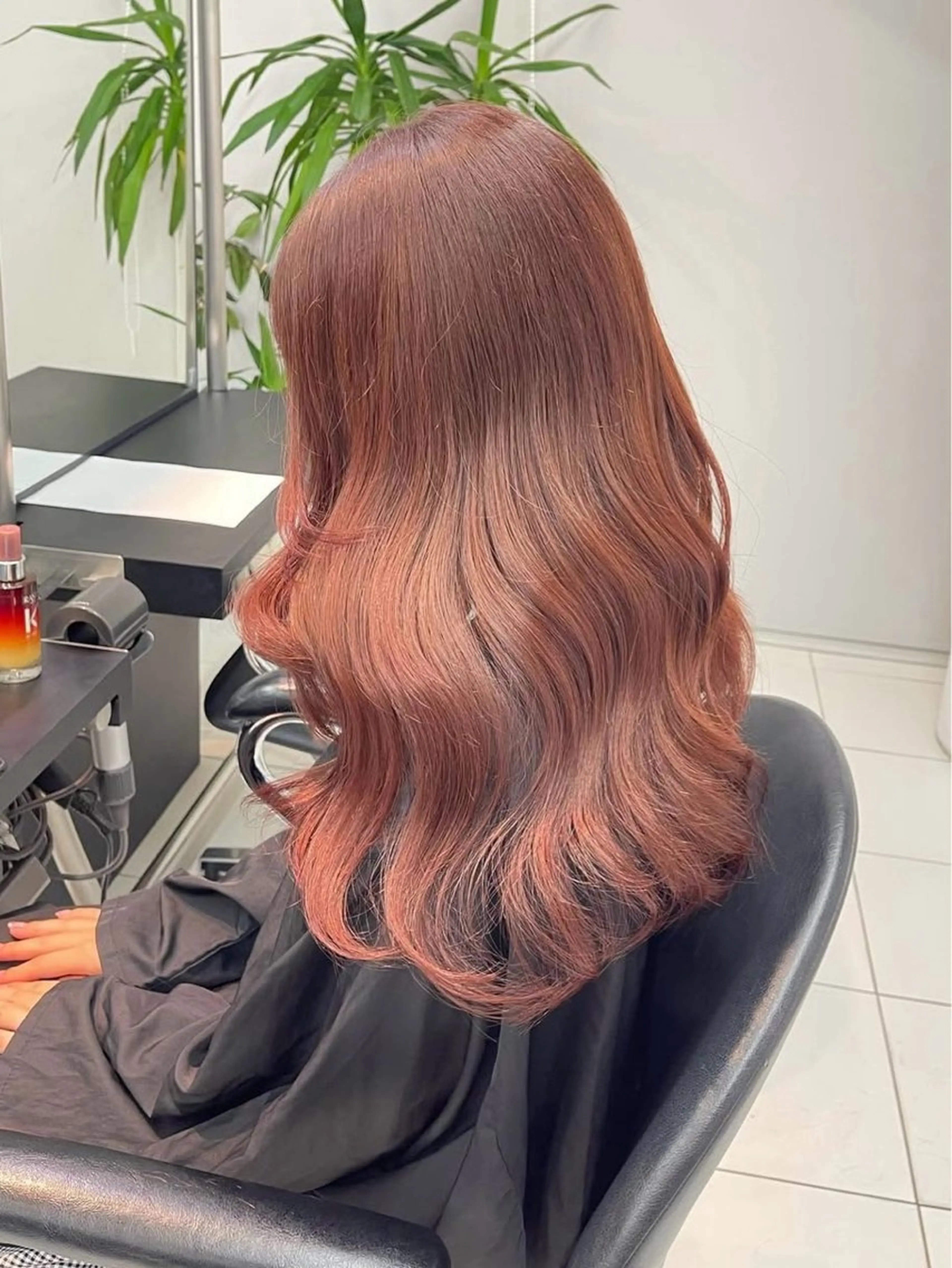 ロング カラー ブラウンカラー ピンクカラー ピンクブラウン リコ🪐レイヤー モデル募集のヘアスタイル