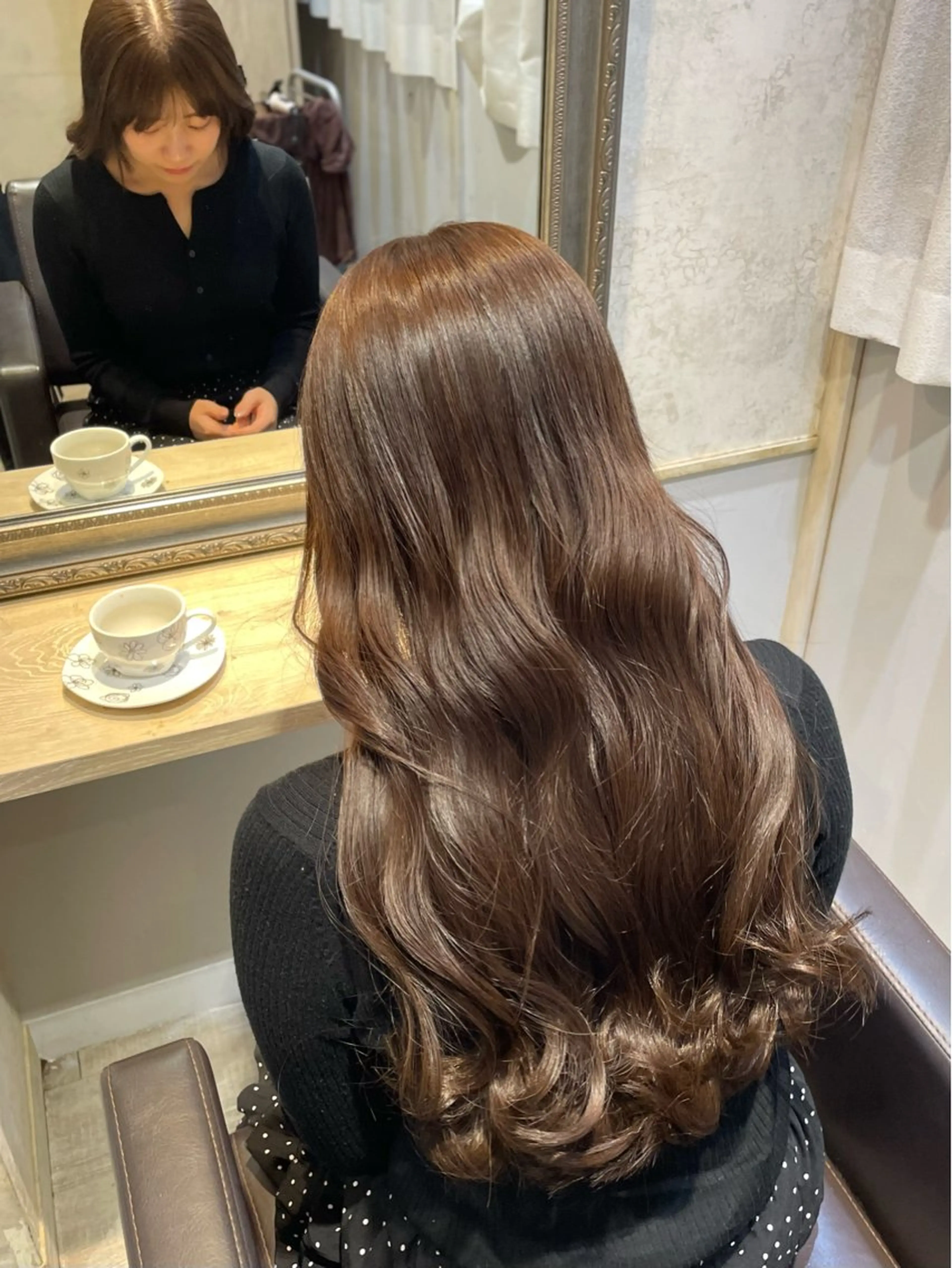 ロング アッシュ 🩵Lutia新宿 ヒイラギ🩵のヘアスタイル