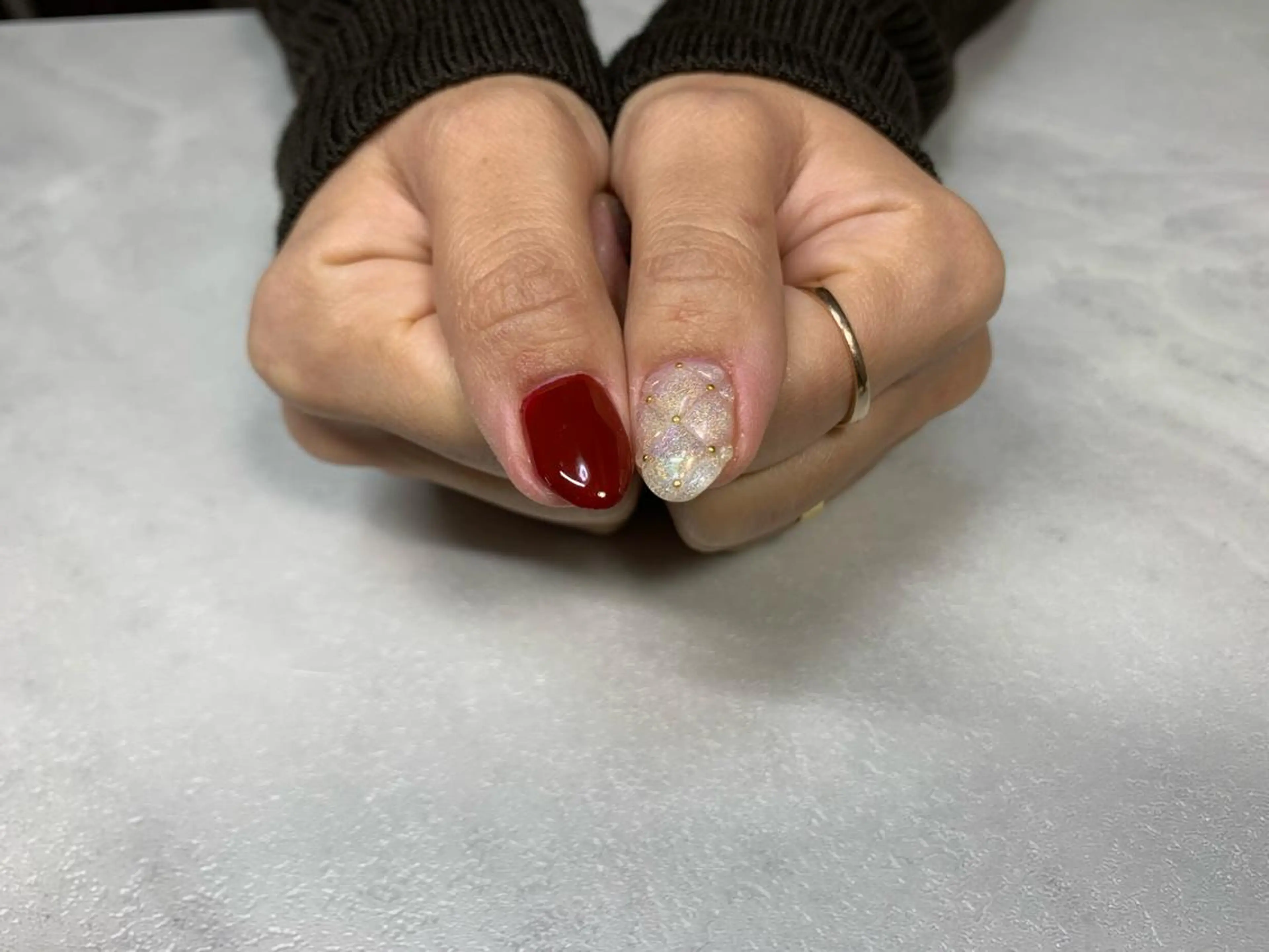 ネイル ワンカラーネイル ハンドネイル SAKU  nail[サクネイル]所属・SAKU nail 作島茜のネイルデザイン