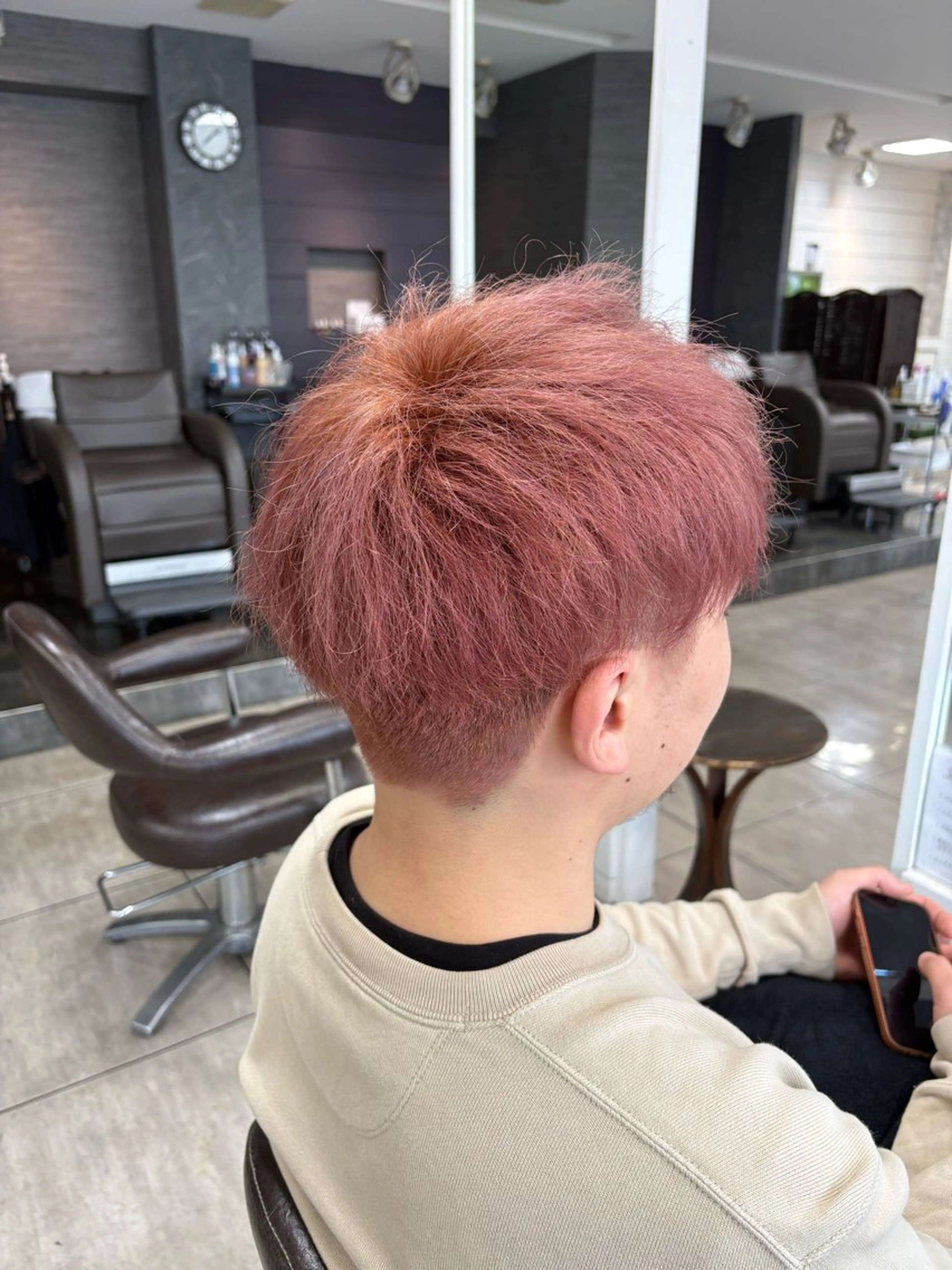 メンズ カット ヘアカラー 似合わせカット✂️ 赤阪 隼🐧のヘアスタイル