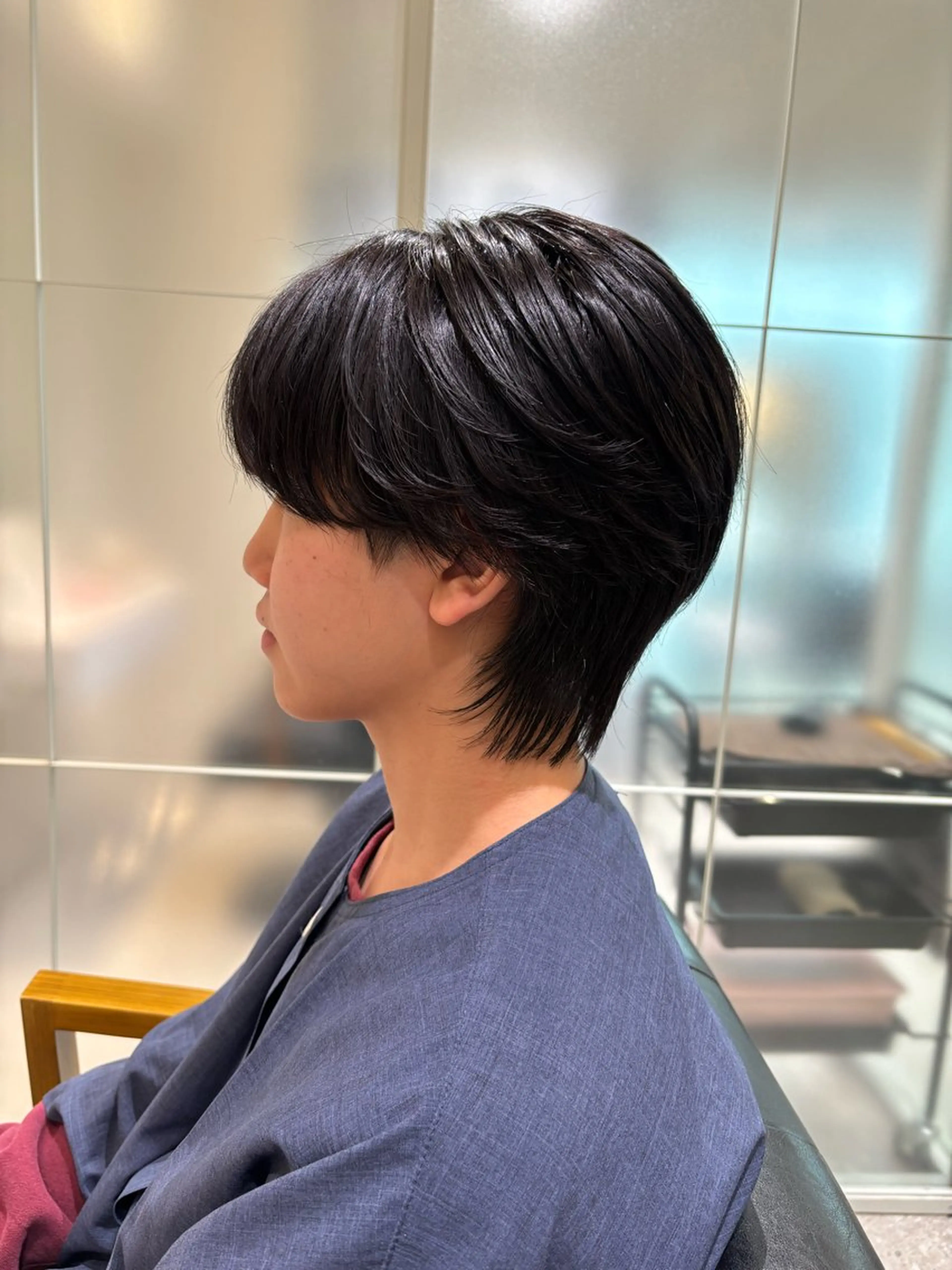 ショート パーマ メンズ [渋谷美容師] 玲弥のヘアスタイル